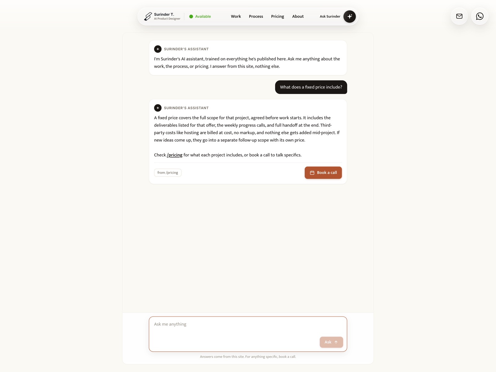 RAG-Grounded AI Search Assistant