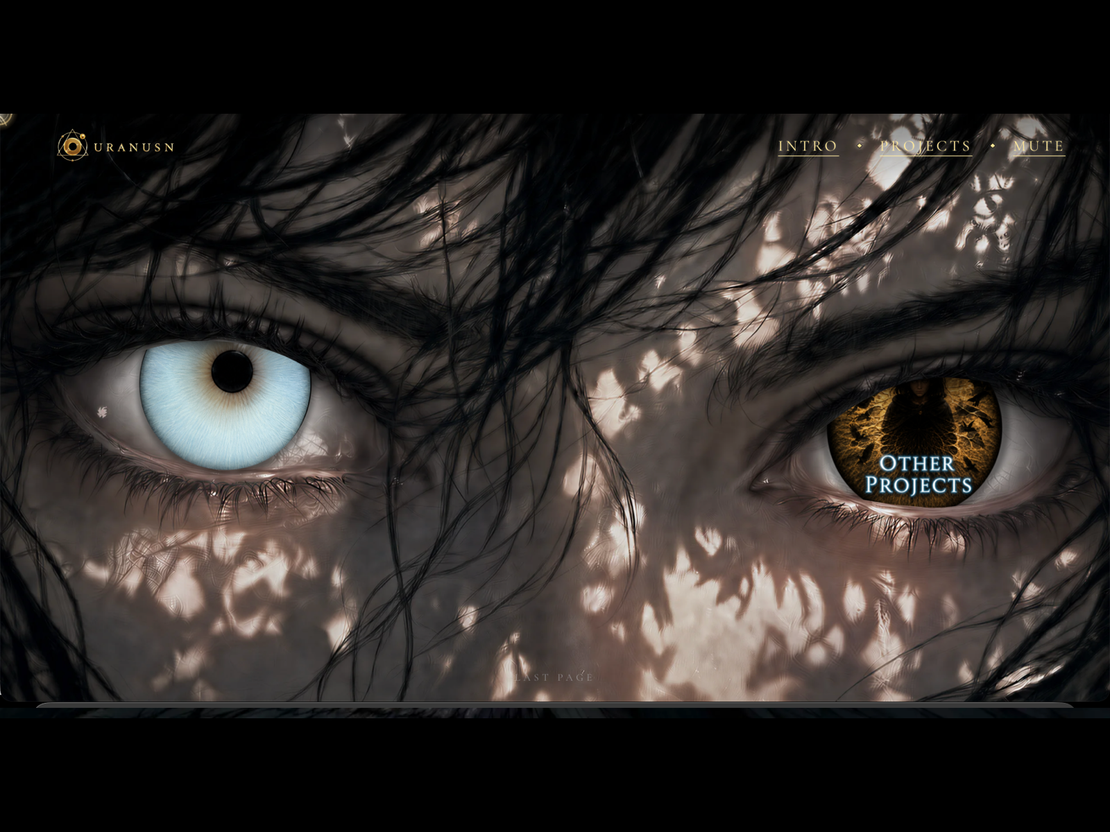 The Crow Girl Gaze