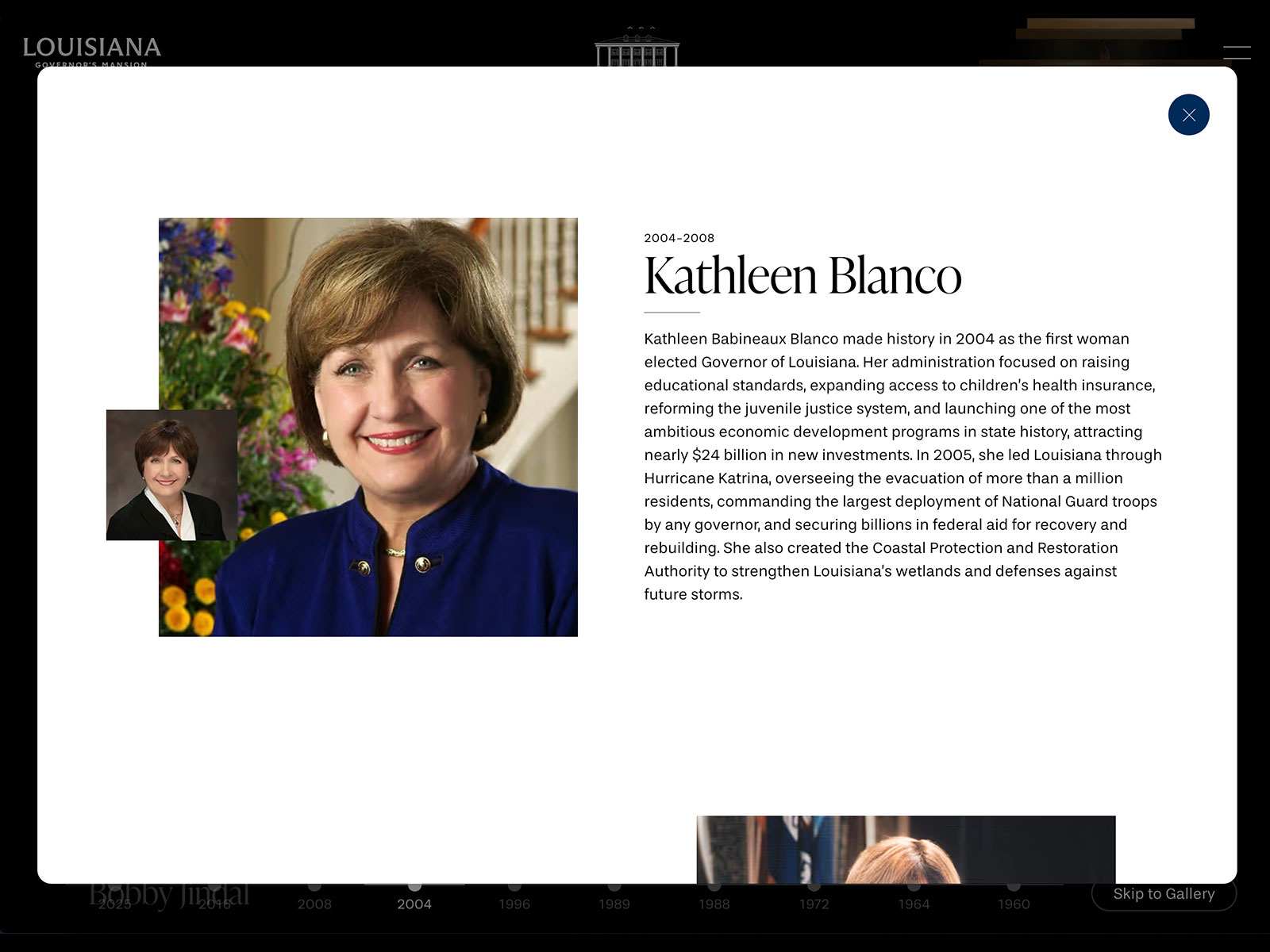 History Timeline Horizontal Scroll