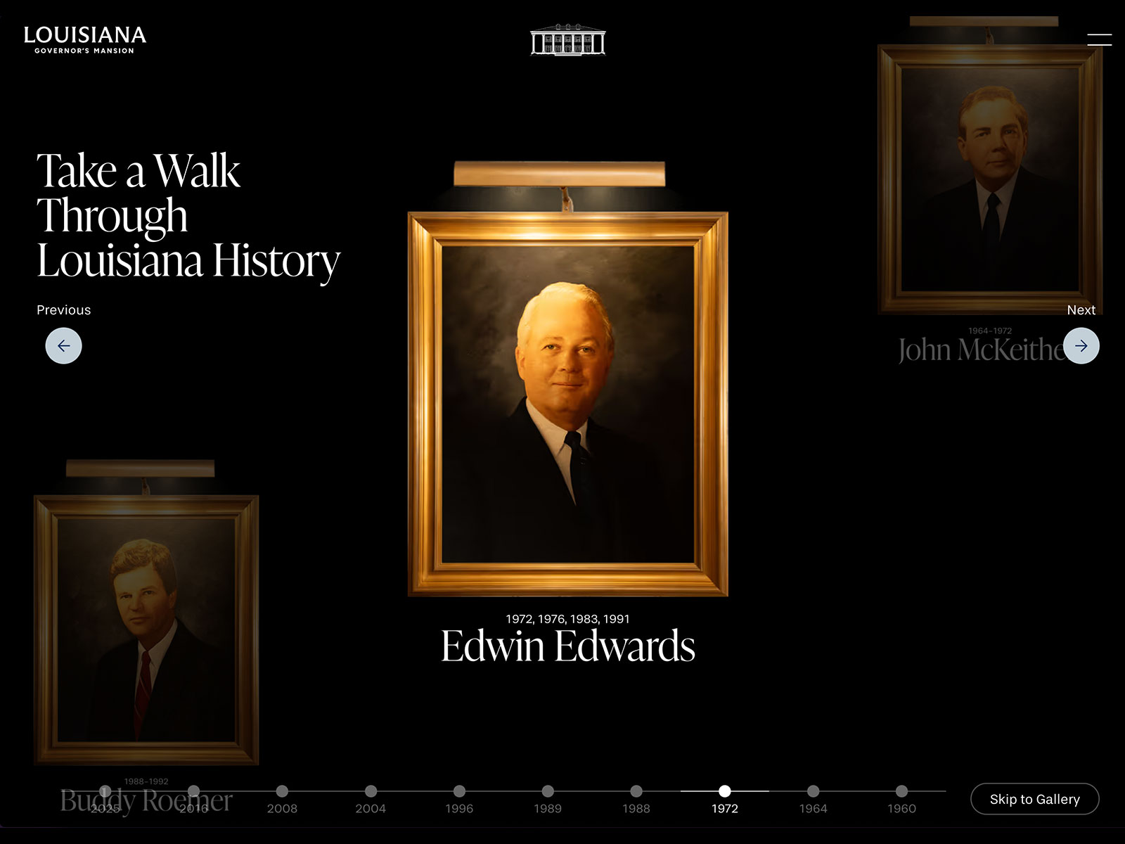 History Timeline Horizontal Scroll