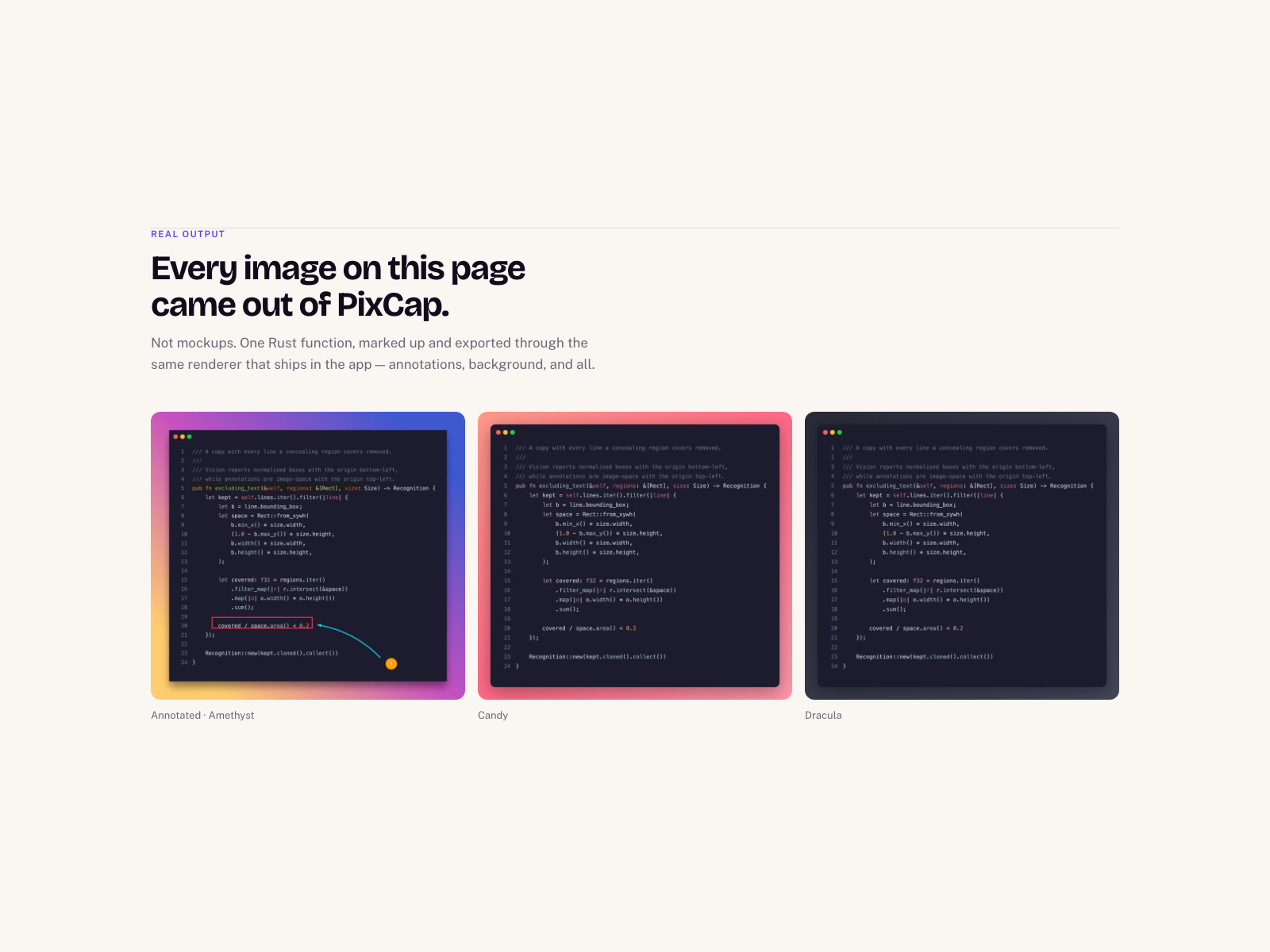 PixCap — Screenshot Studio