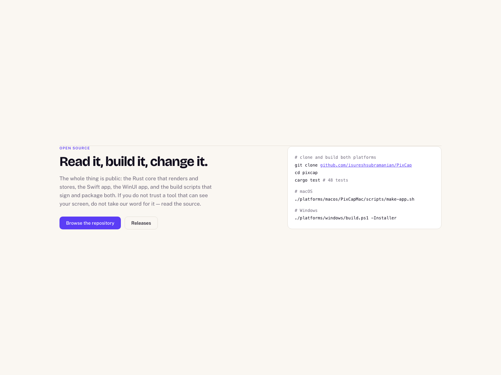 PixCap — Screenshot Studio