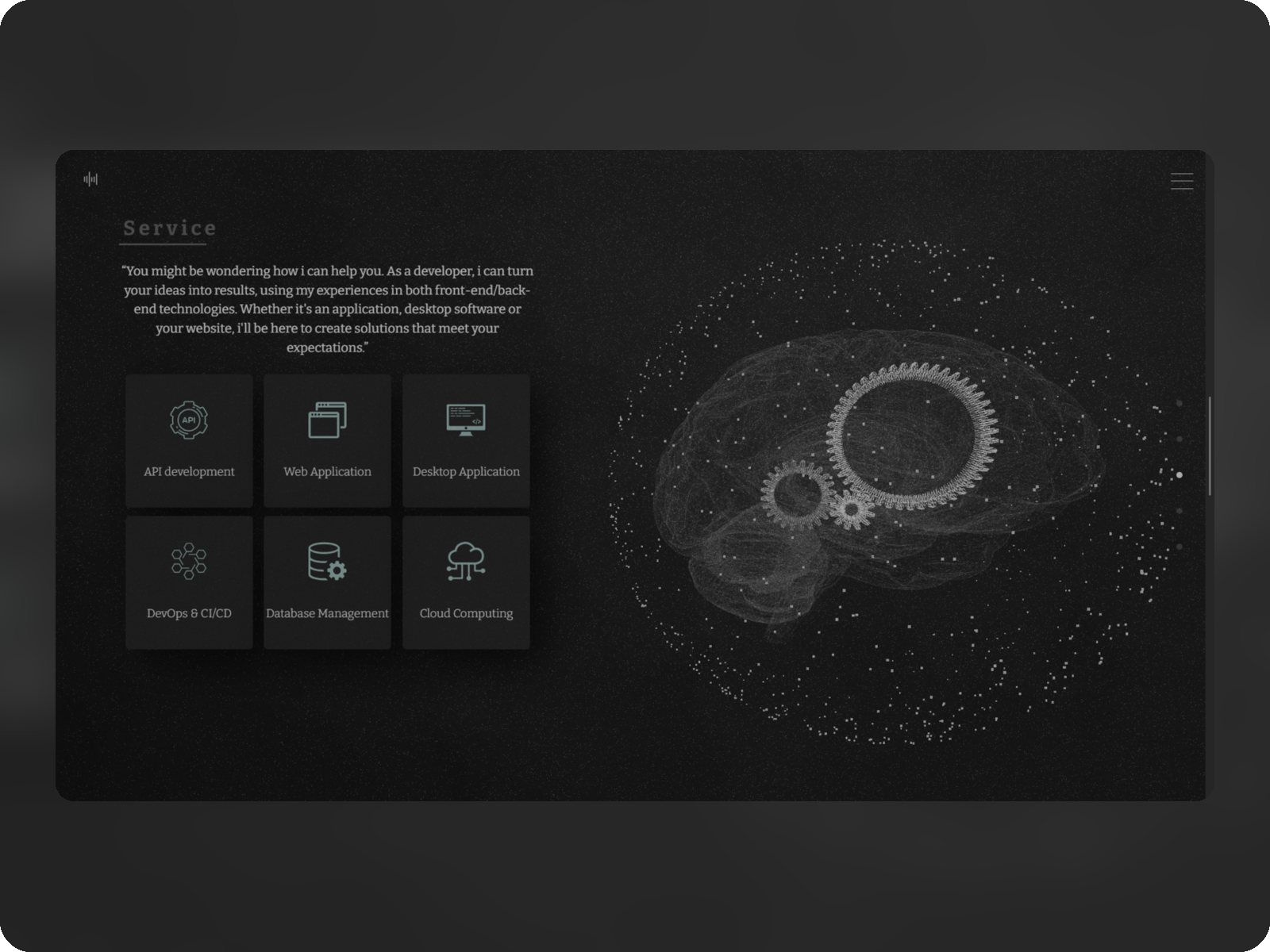Wireframe 3D World