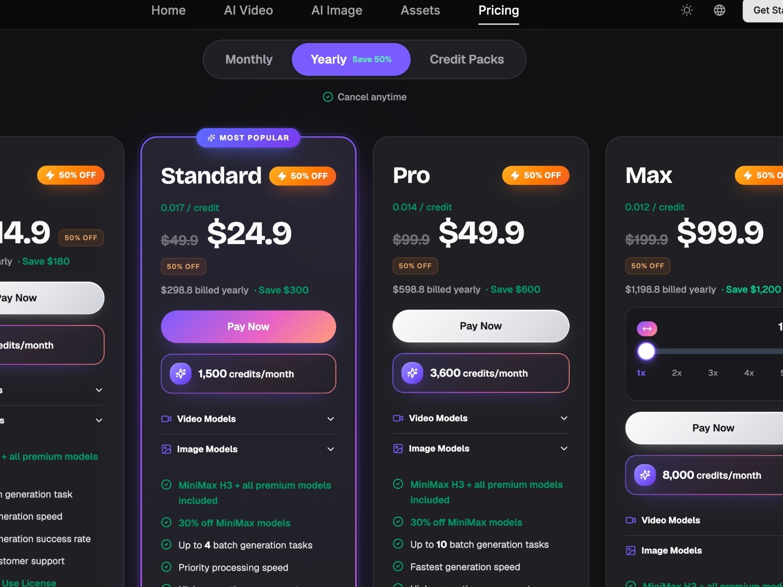 MiniMax H3 pricing