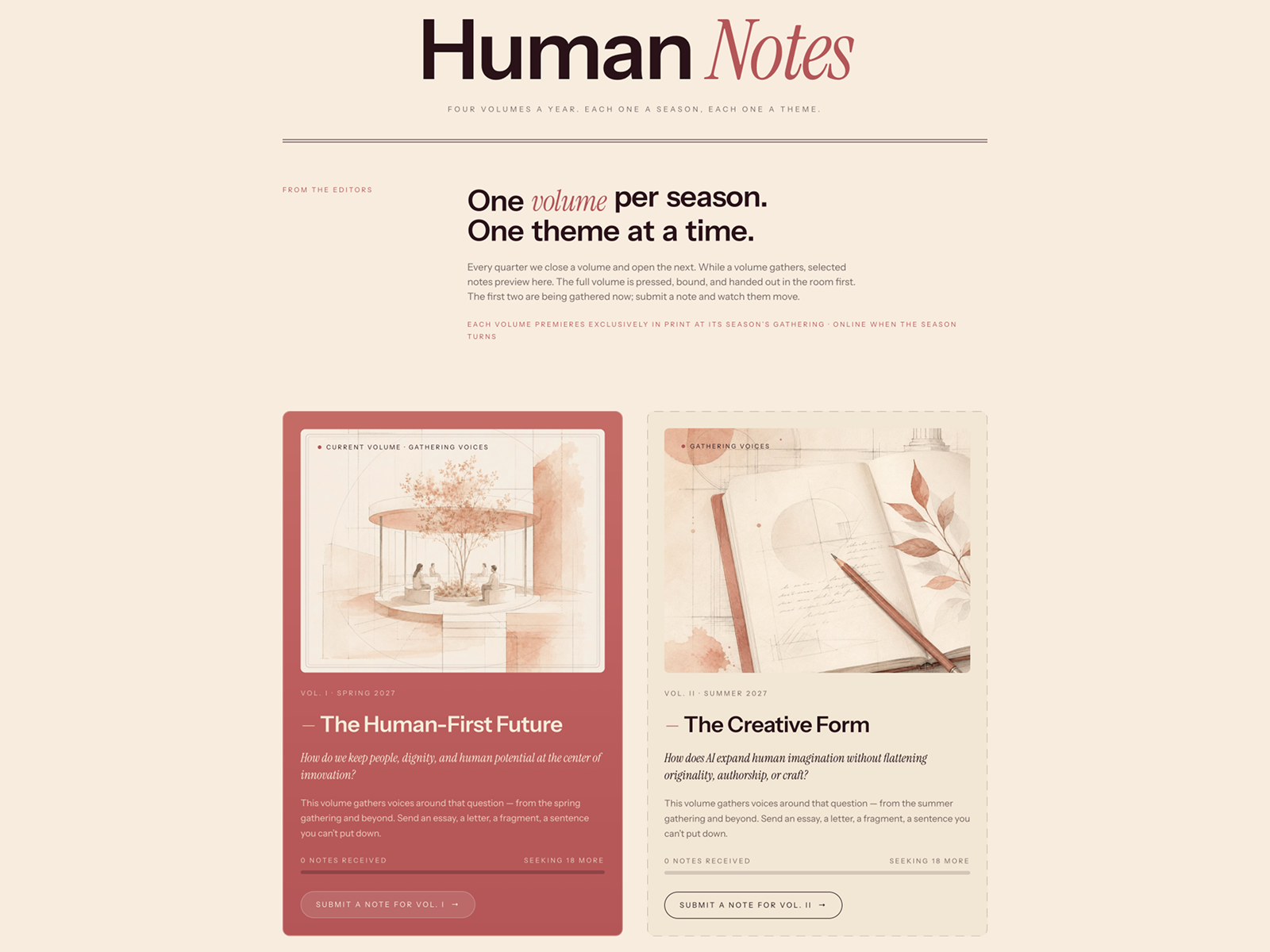 Human Notes