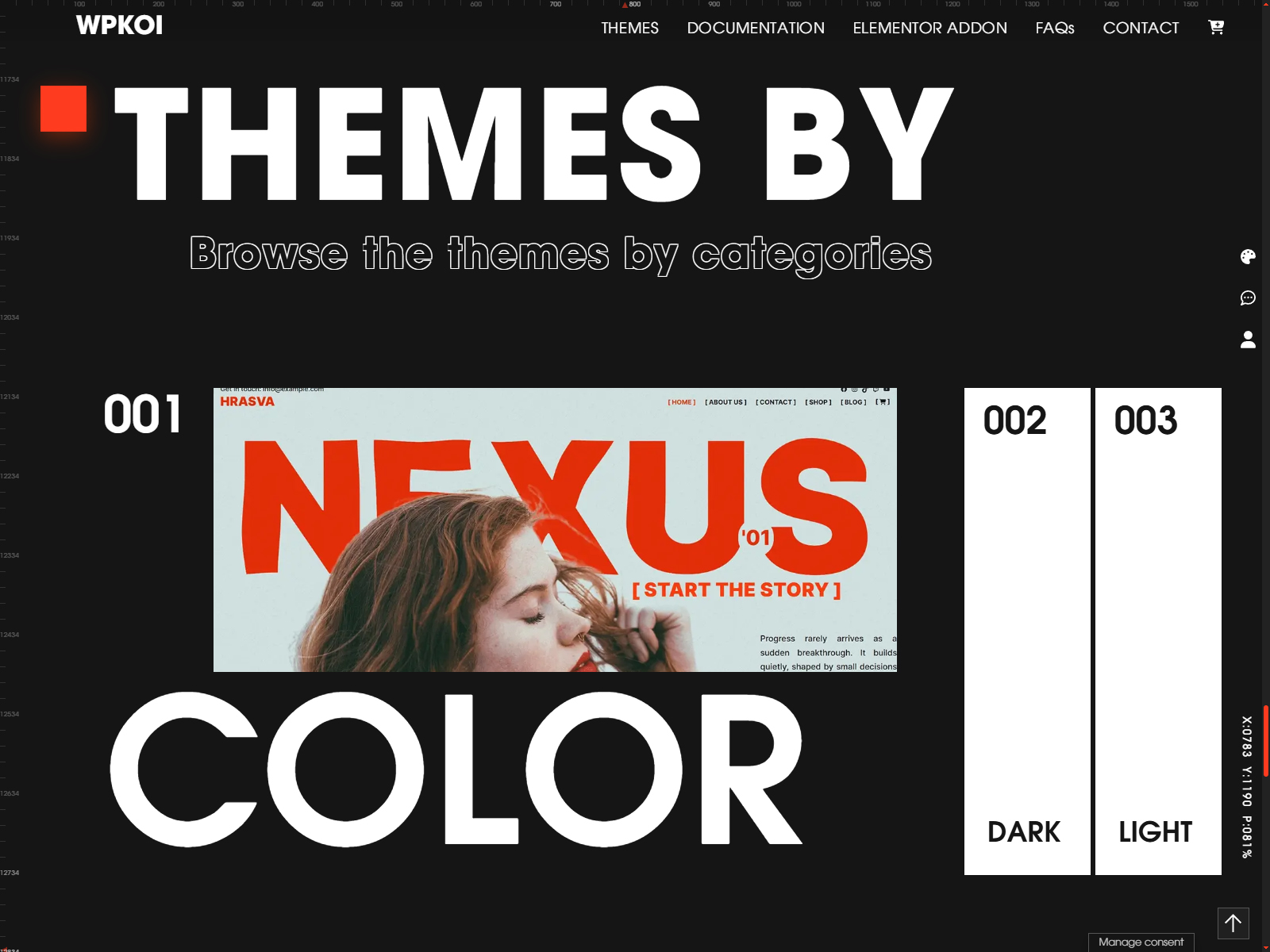 Themes by Categories