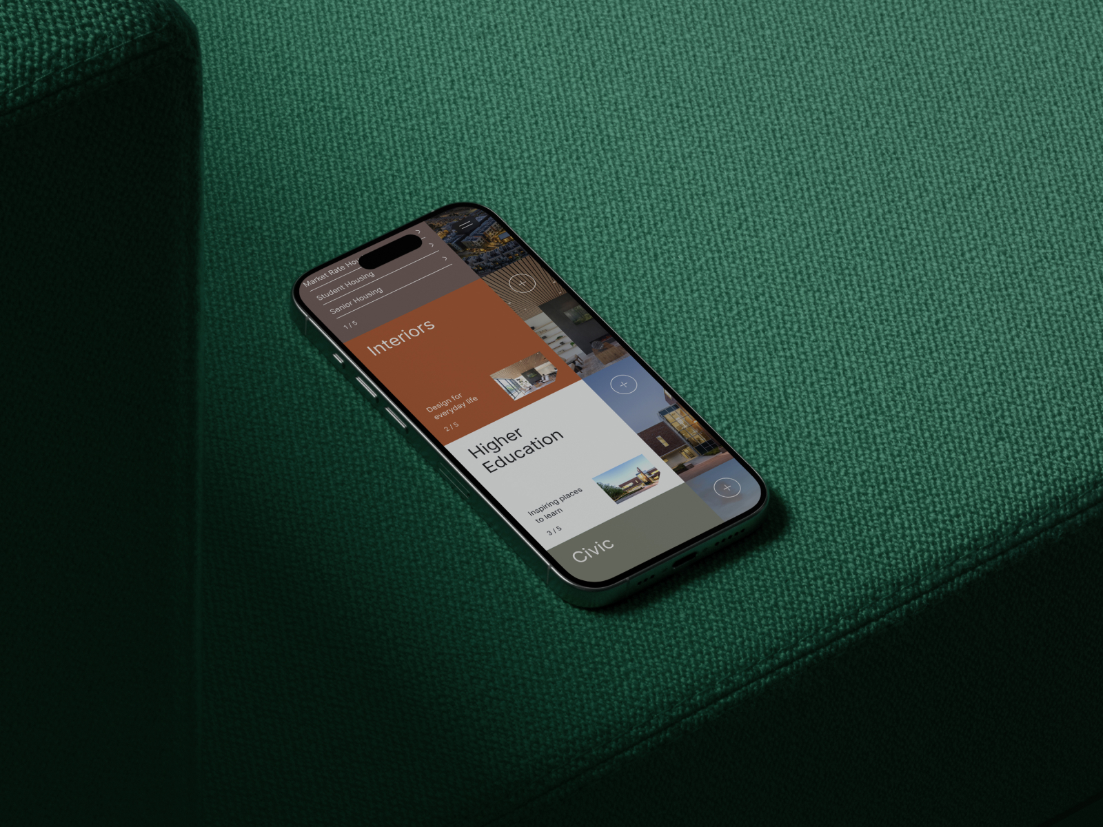 Homepage focus markets