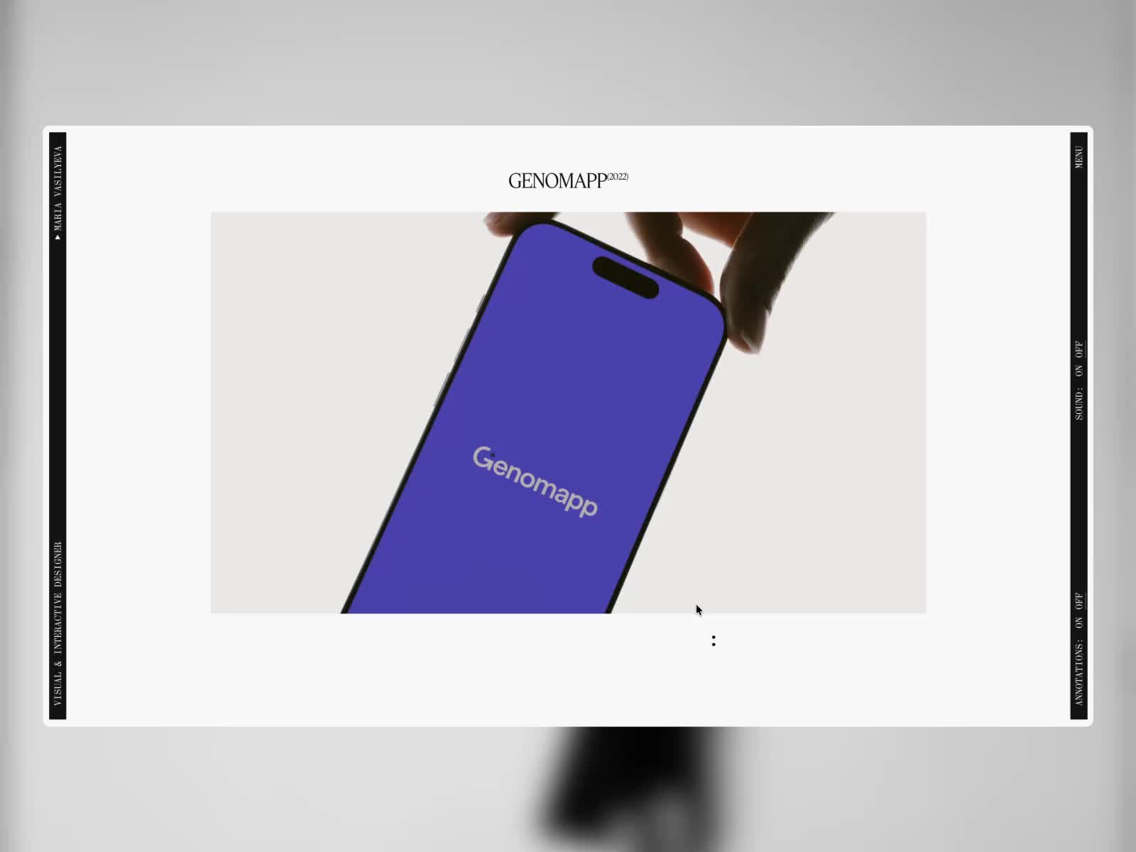 Maria Vasilyeva Portfolio - Hover Effect