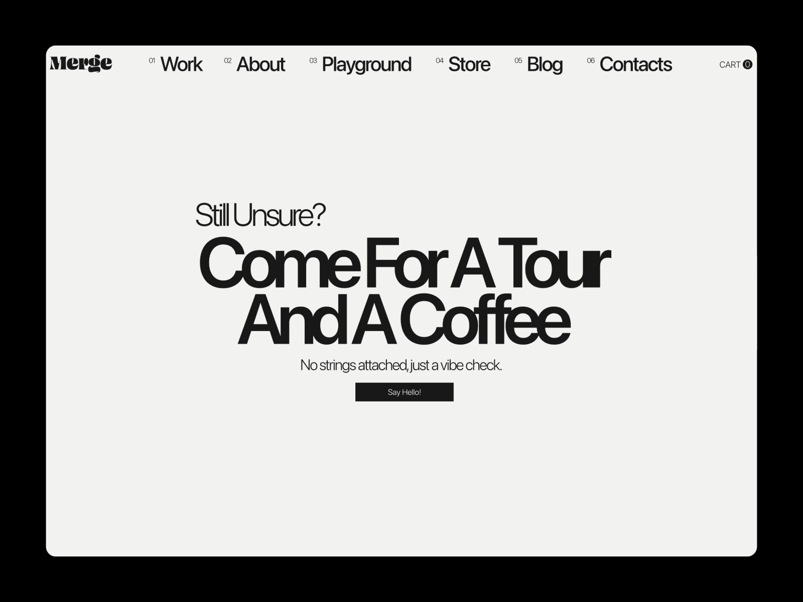 Bold Typography
