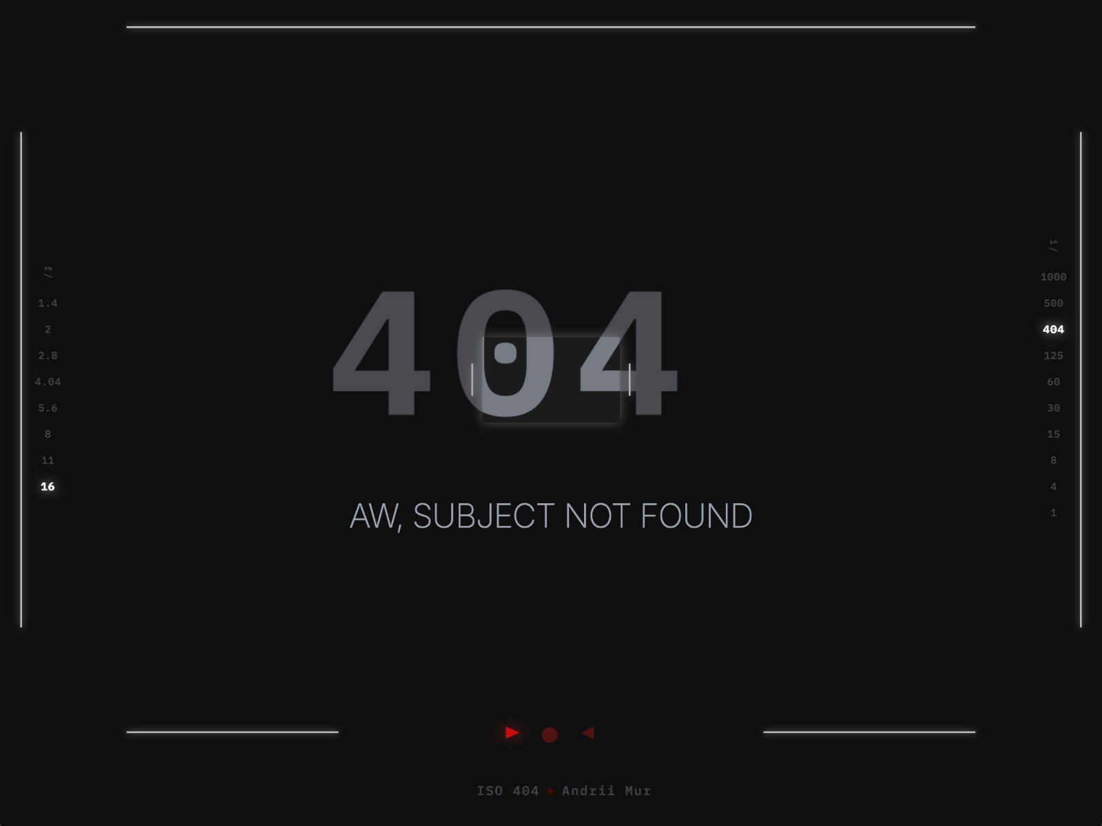 404 — Working Viewfinder