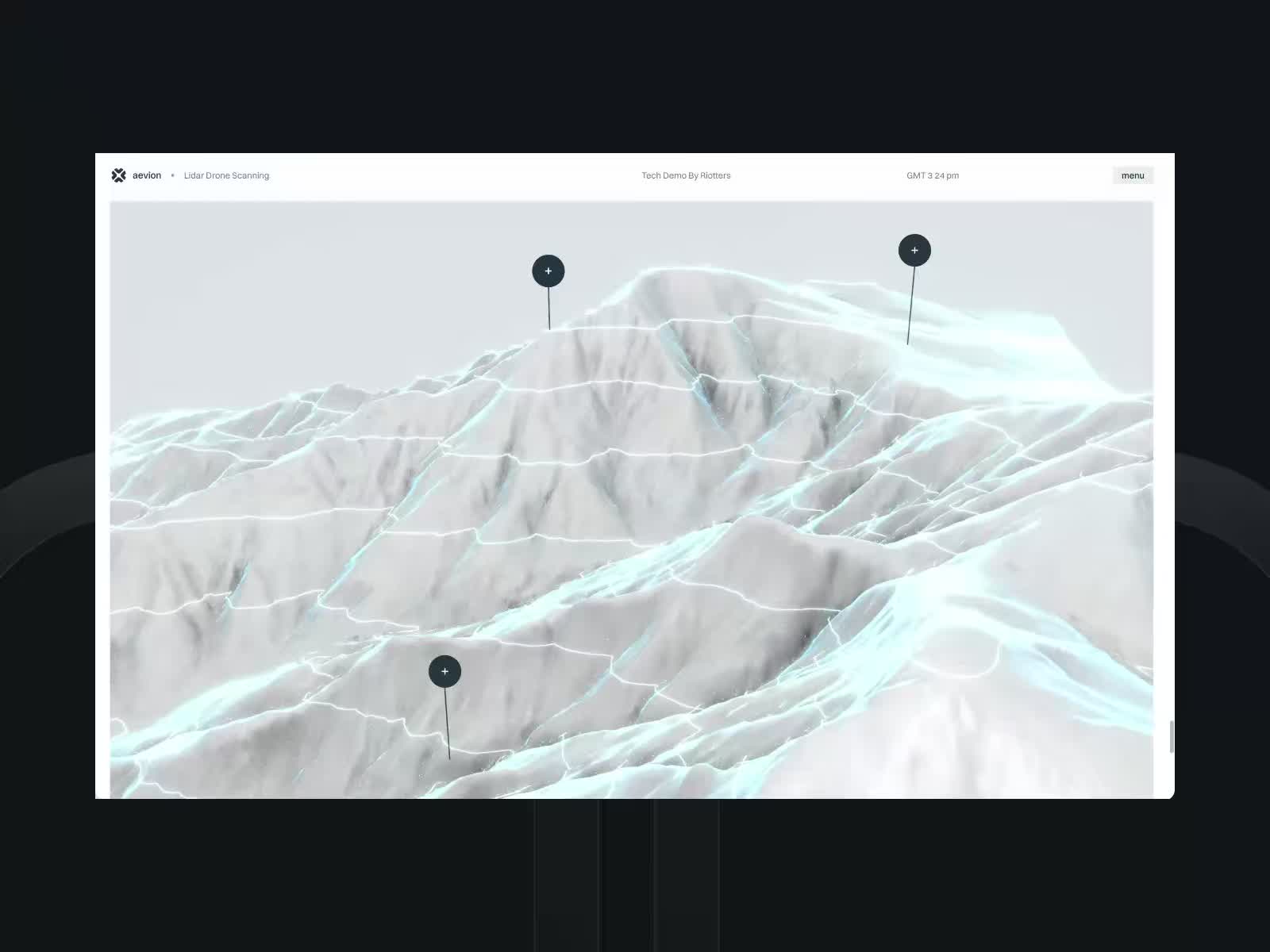Lidar Drone Scanning - Terrain Scan