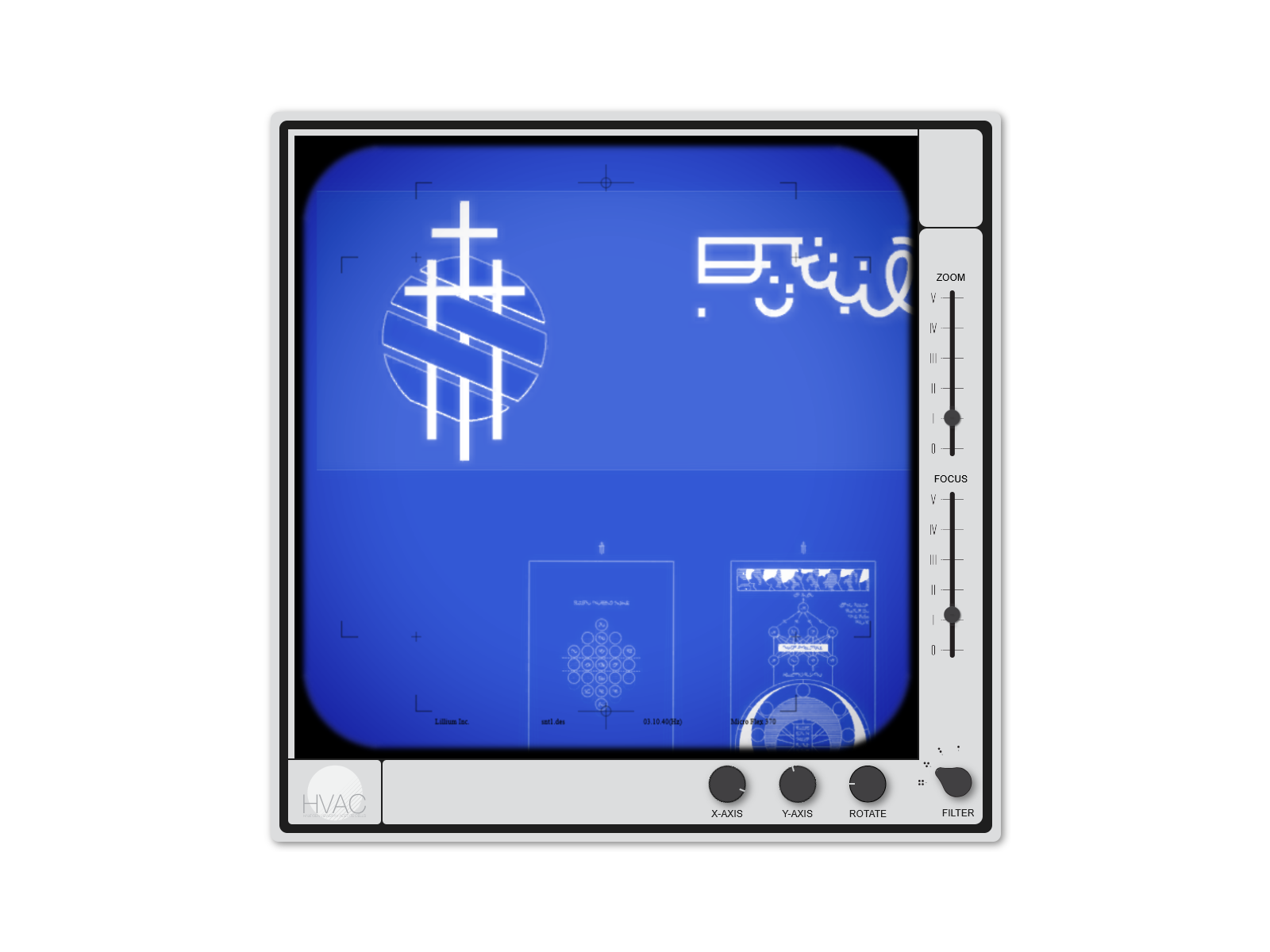 Halogen Viewer for Acetate Cells (HVAC)