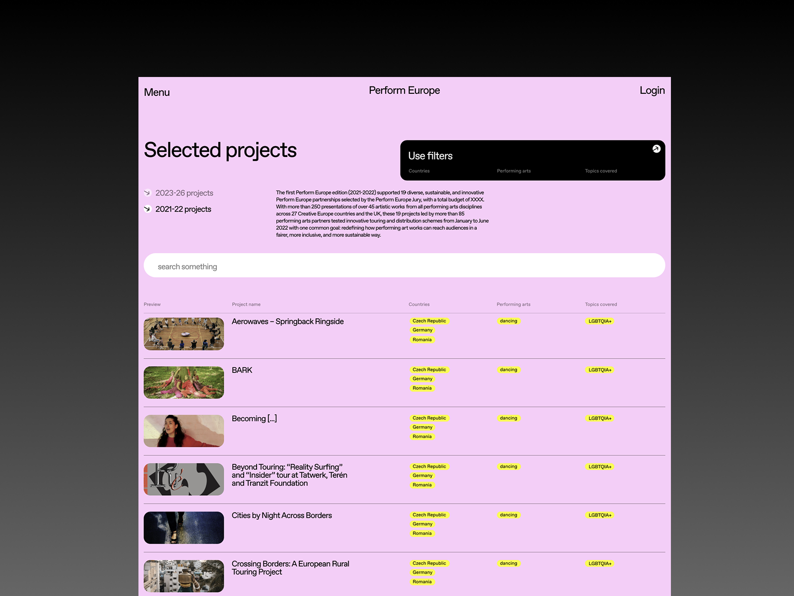 Selected Projects