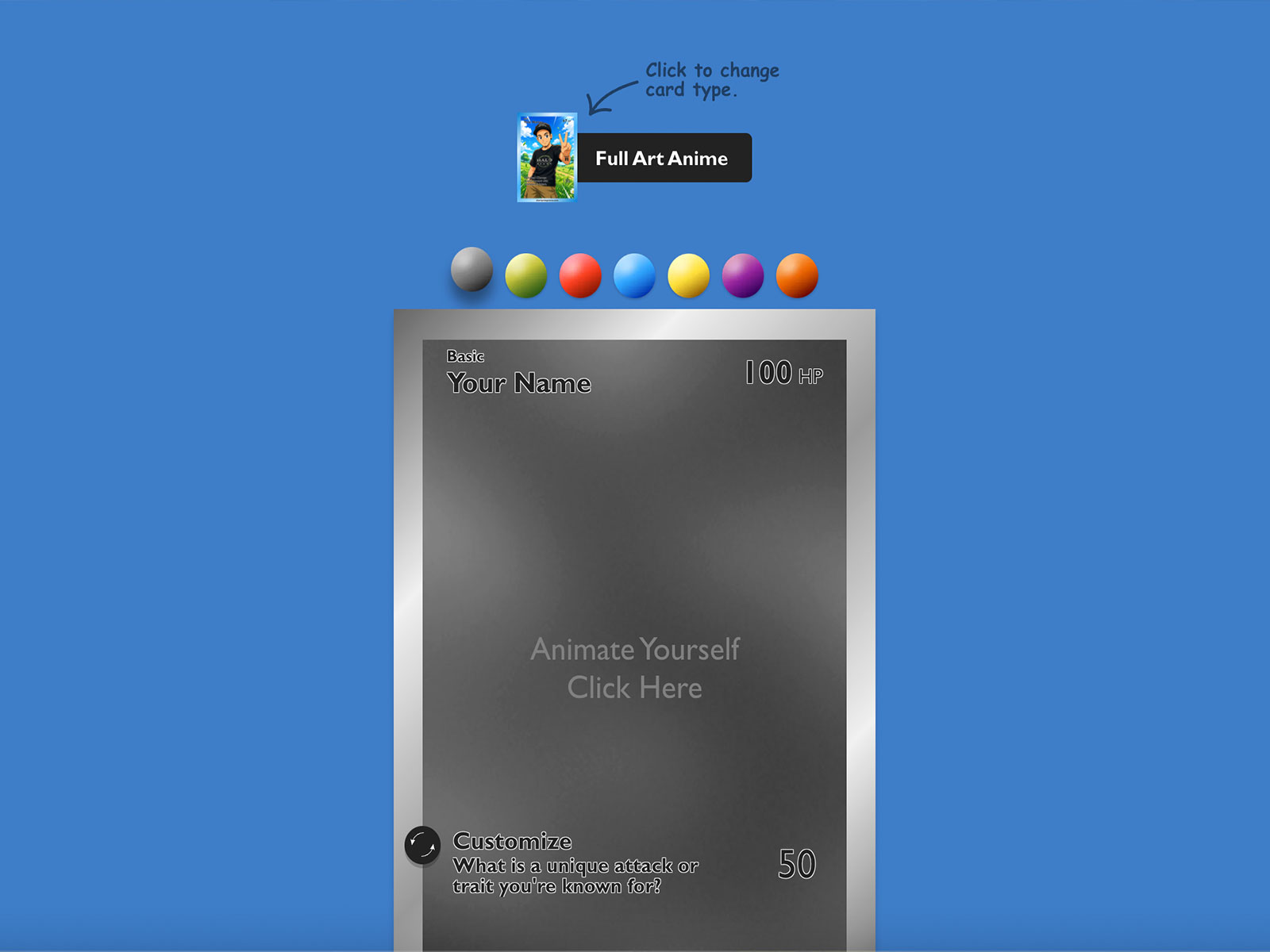 Card Creator Component