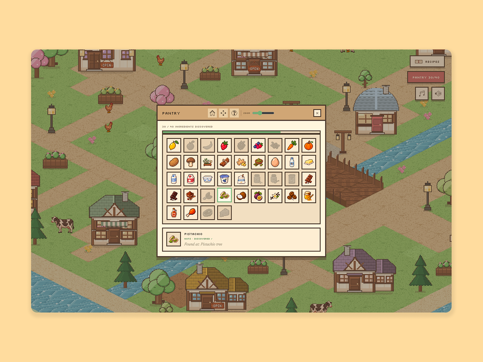 Collect Ingredients & Get the Recipe