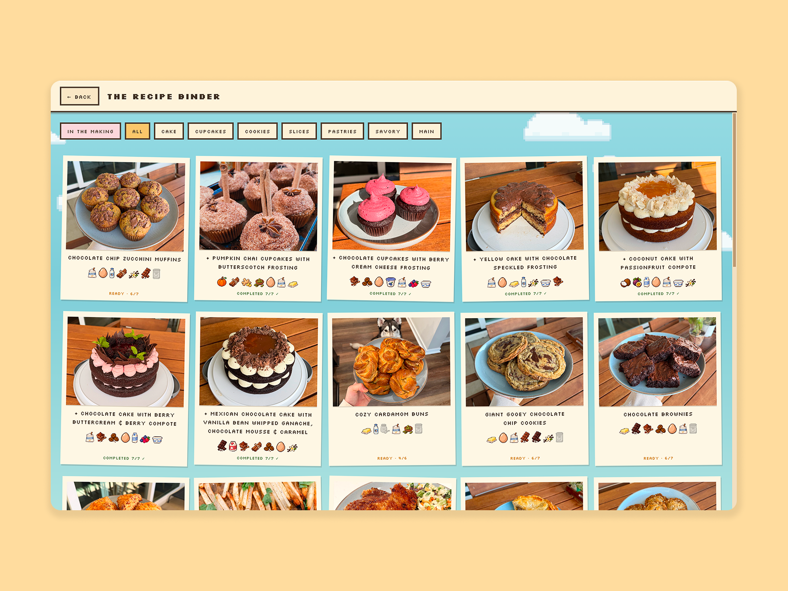 Collect Ingredients & Get the Recipe