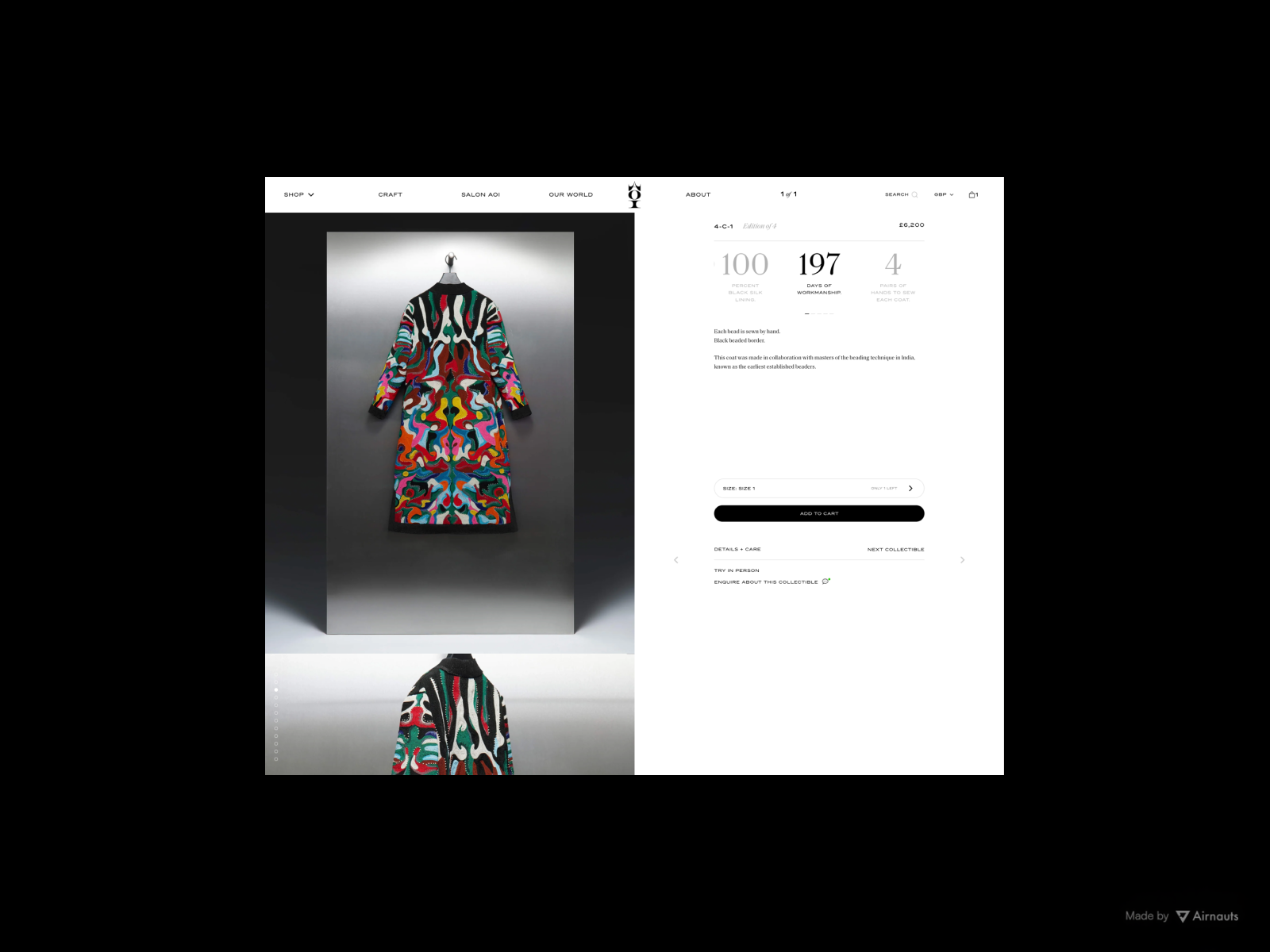 Product Detail Page