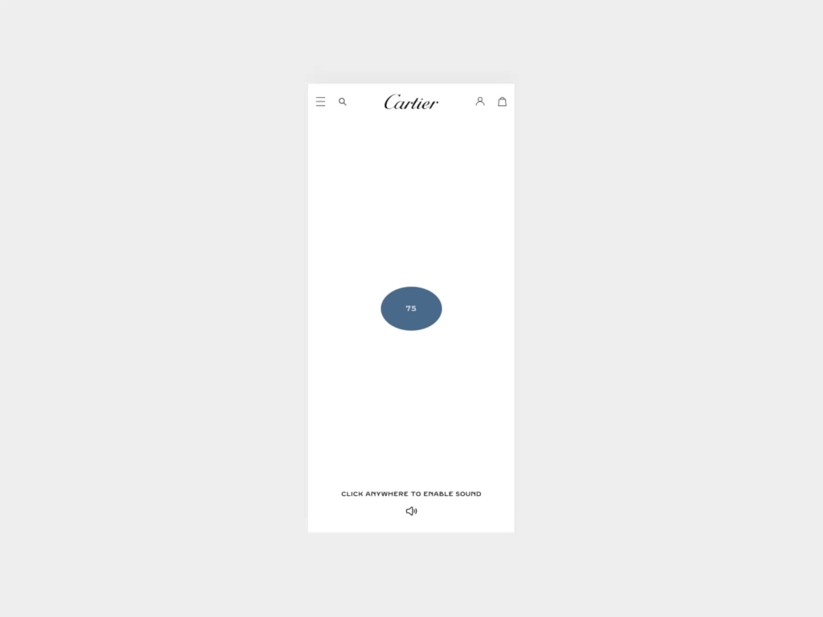 Cartier - Le Chœur des Pierres - Homepage & main navigation
