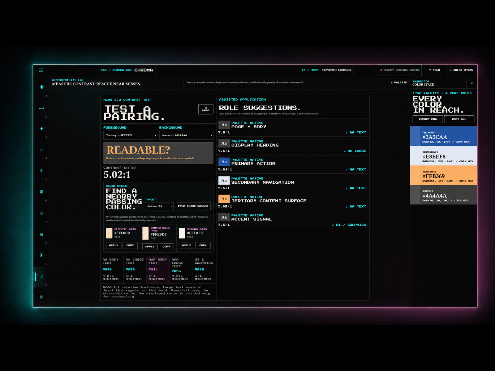 Chroma - Color System Instrument