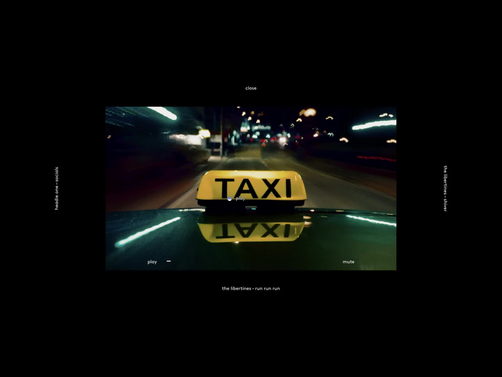 Jealous Films - Custom Video Player / Work Modal