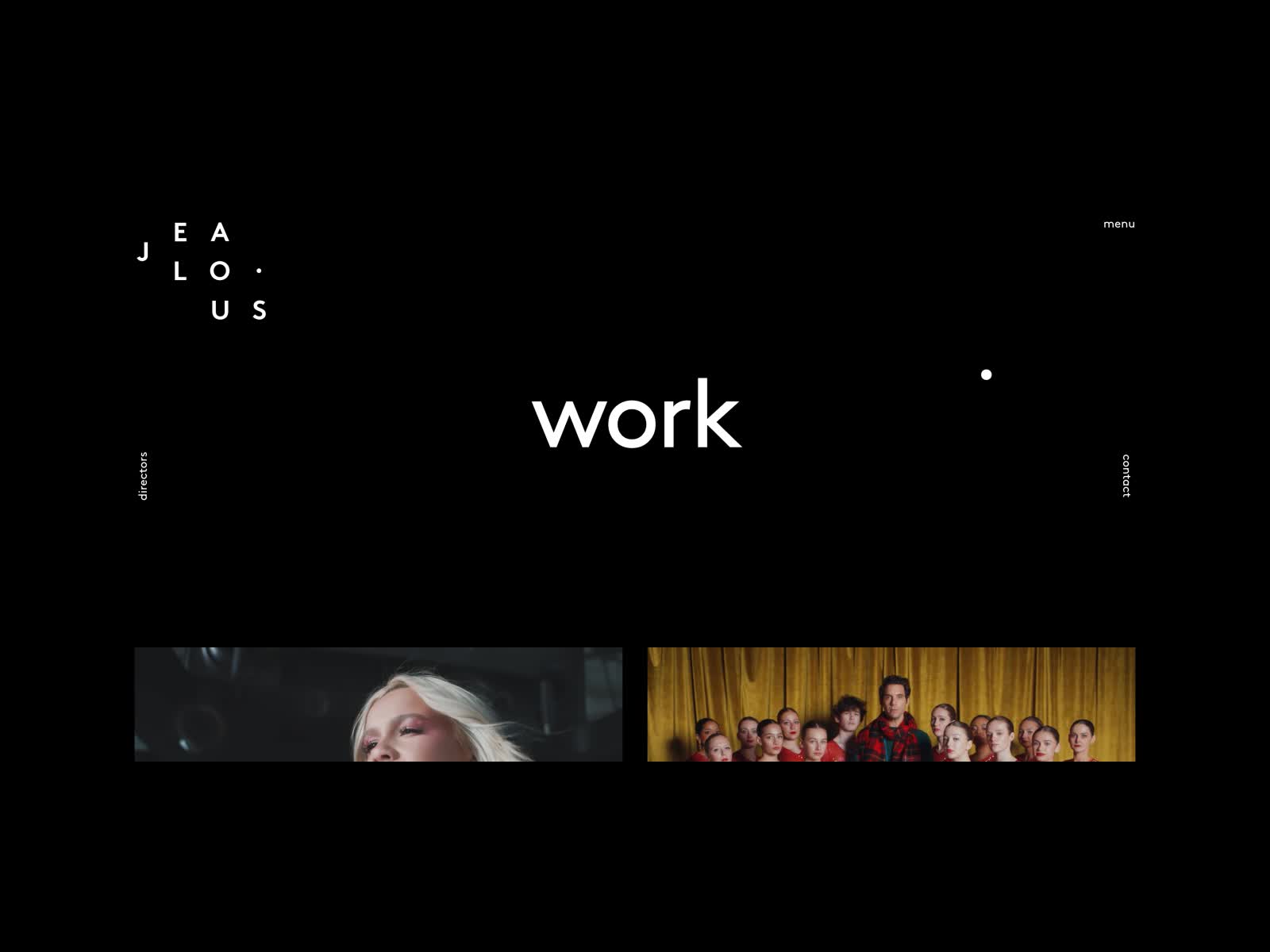 Jealous Films - Menu