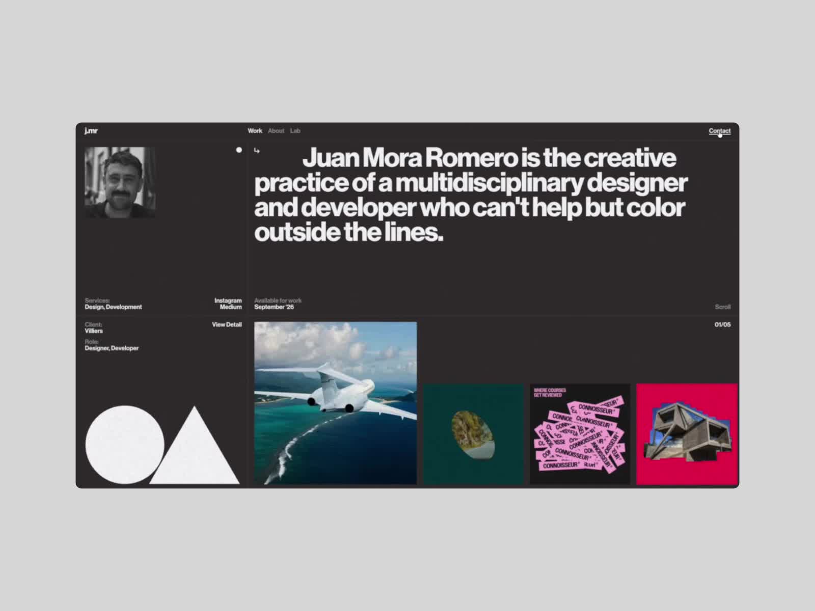Juan Mora Romero - Contact form