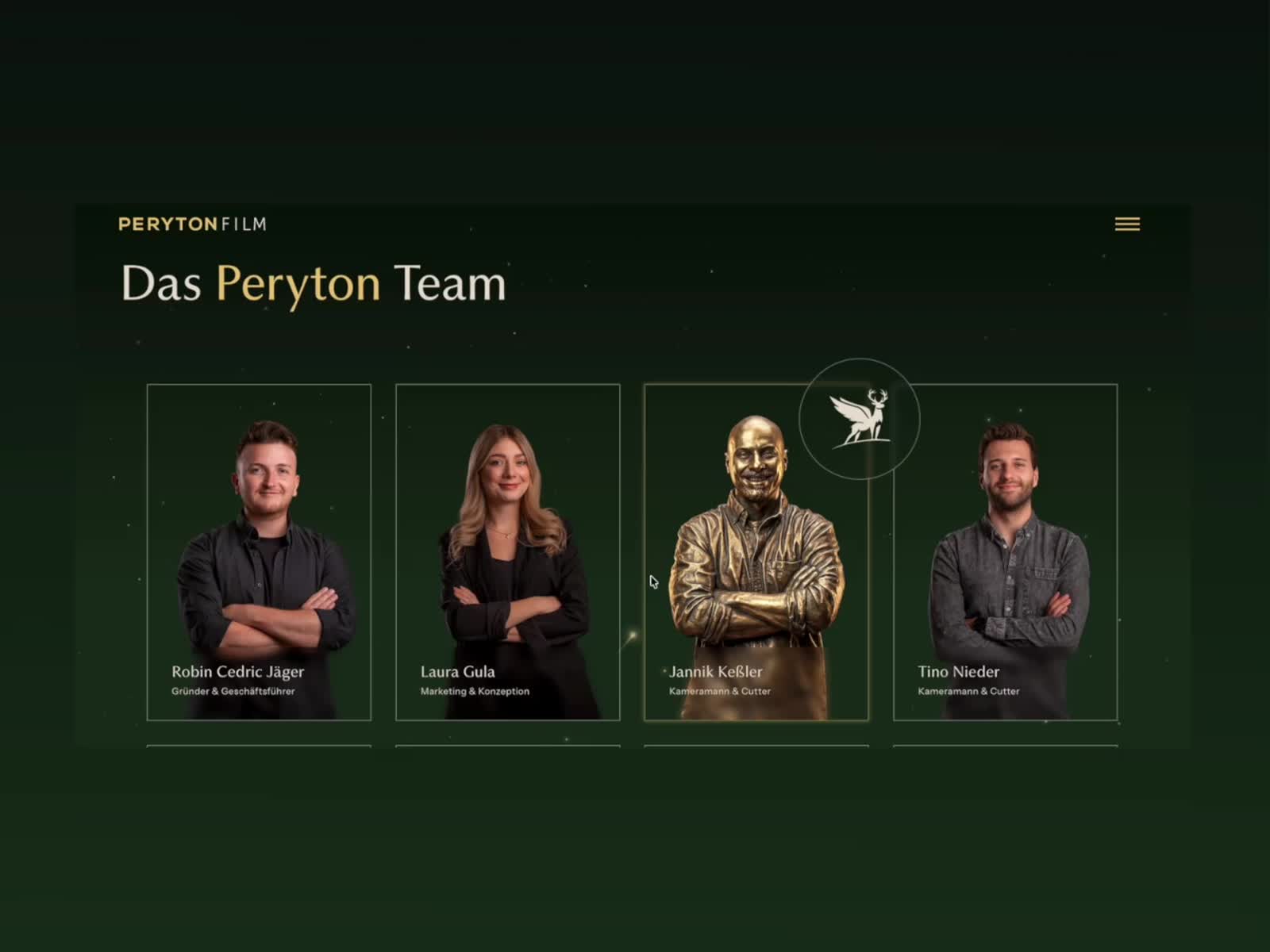 Peryton Film - Team Section