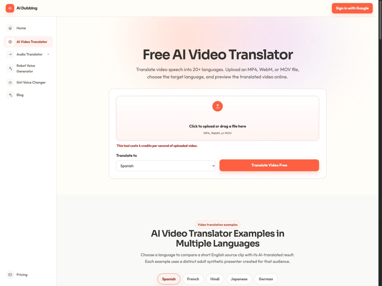 AI Video Translator