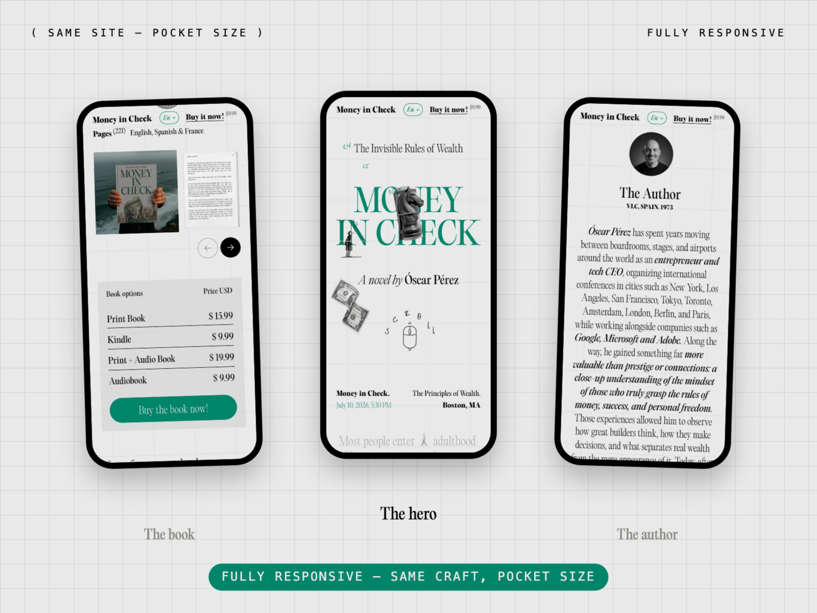 Money in Check — Editorial hero