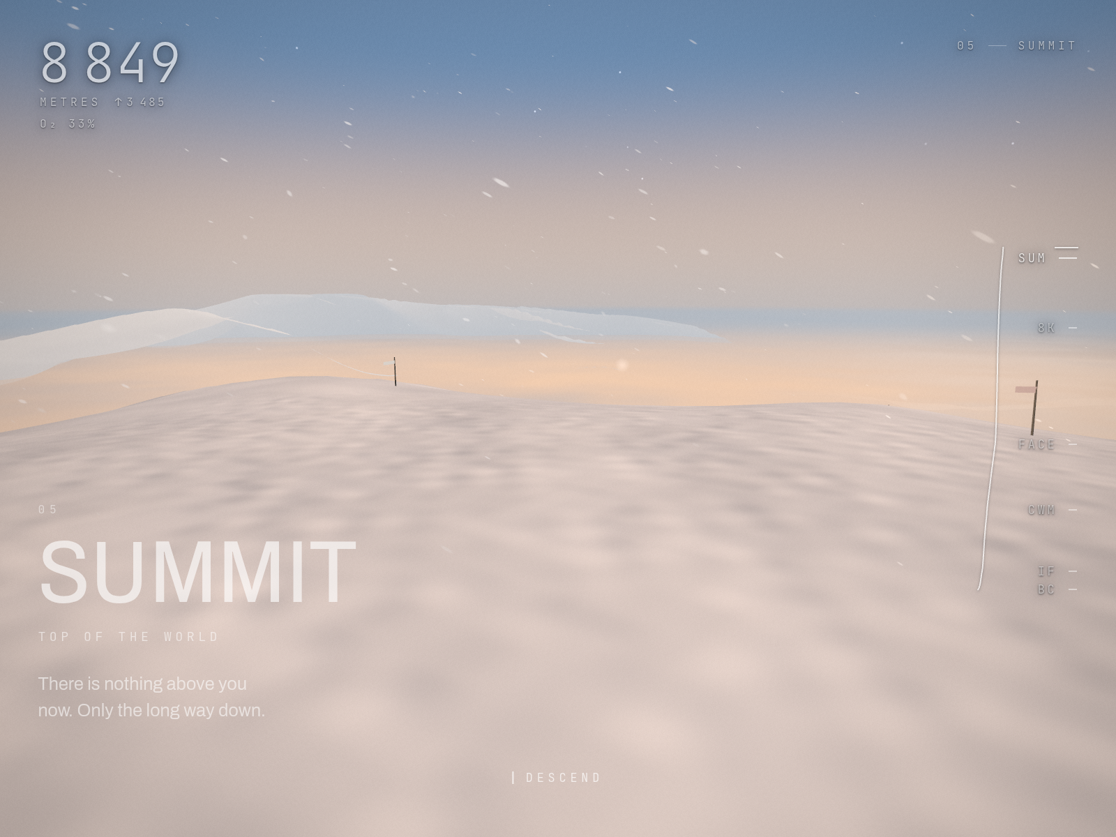 Scroll is altitude