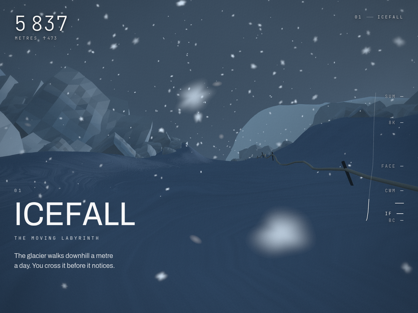 Altitude rail