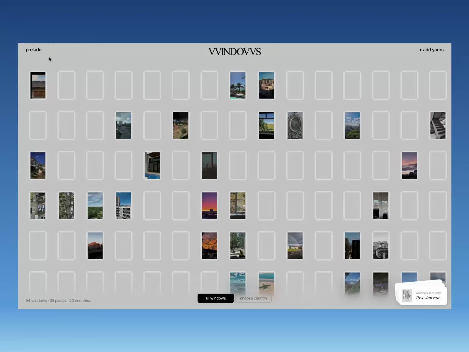 WINDOWS - Animation transition
