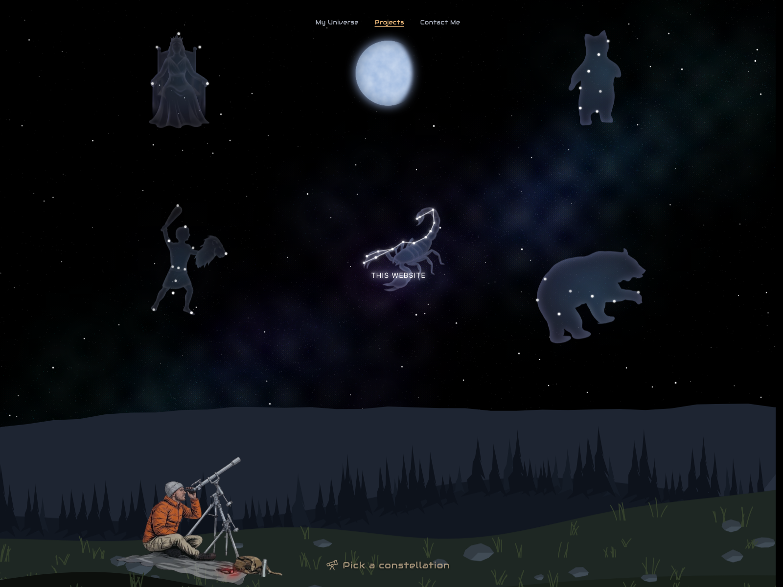 Constellation Project picker