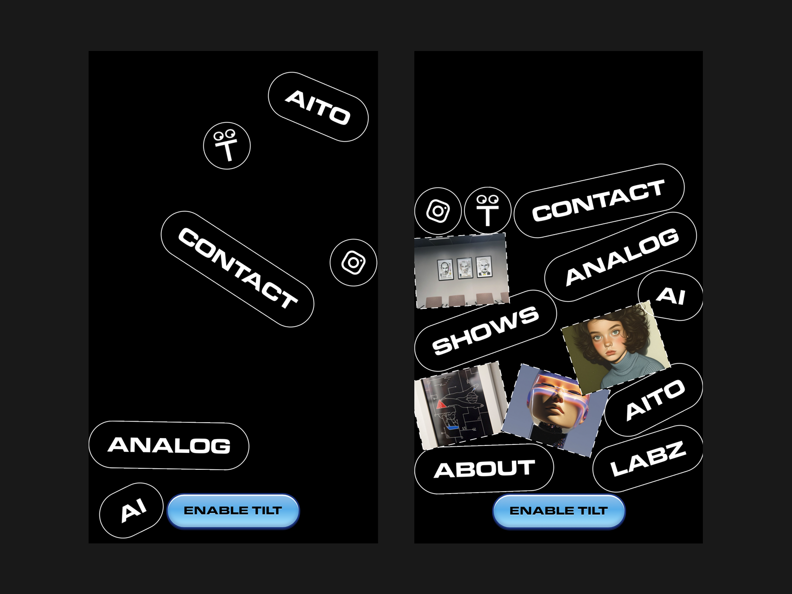 Gyroscope interaction on mobile