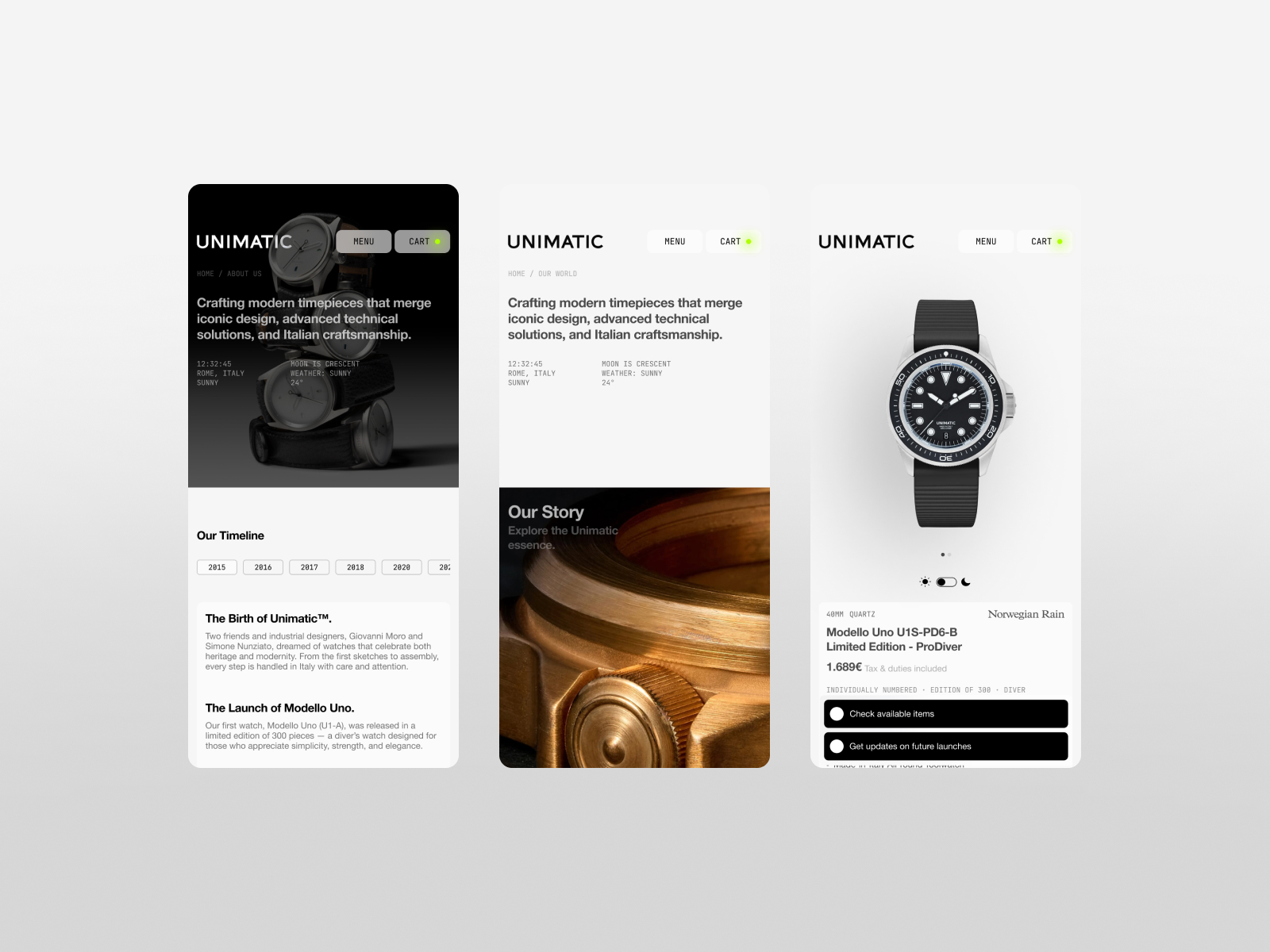 Mobile Layout