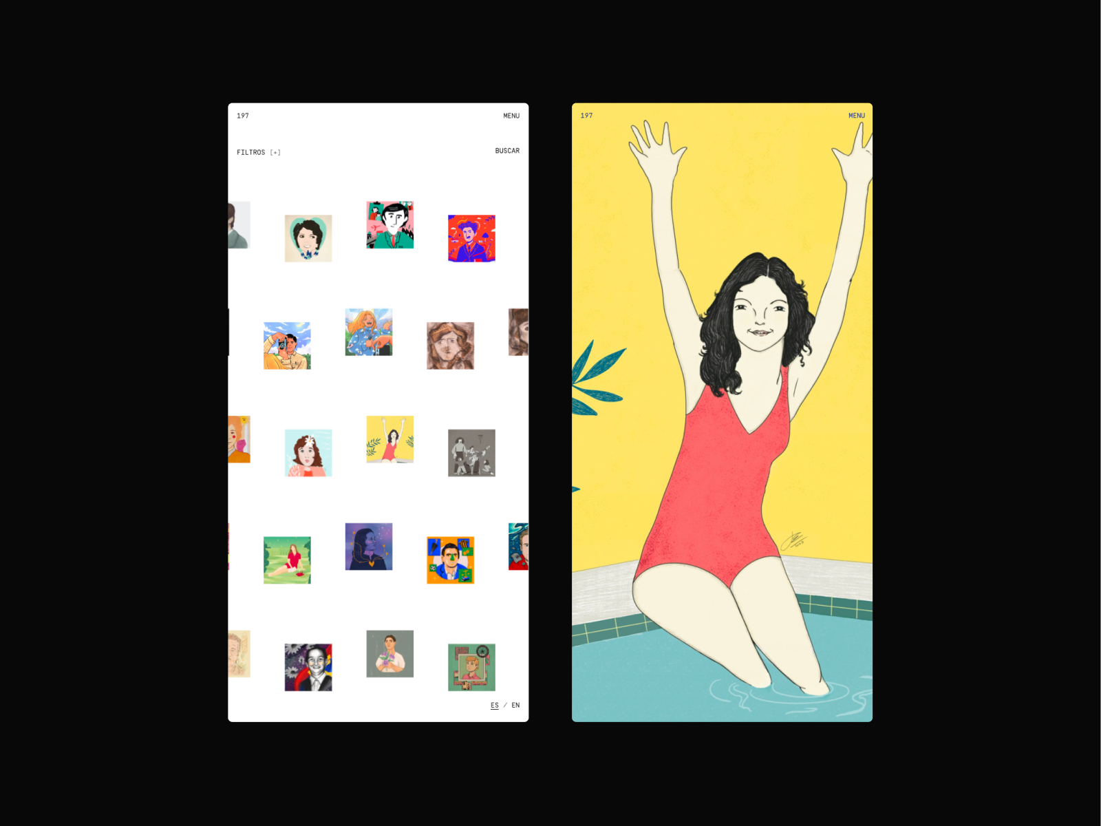 Grid & Gallery Mobile