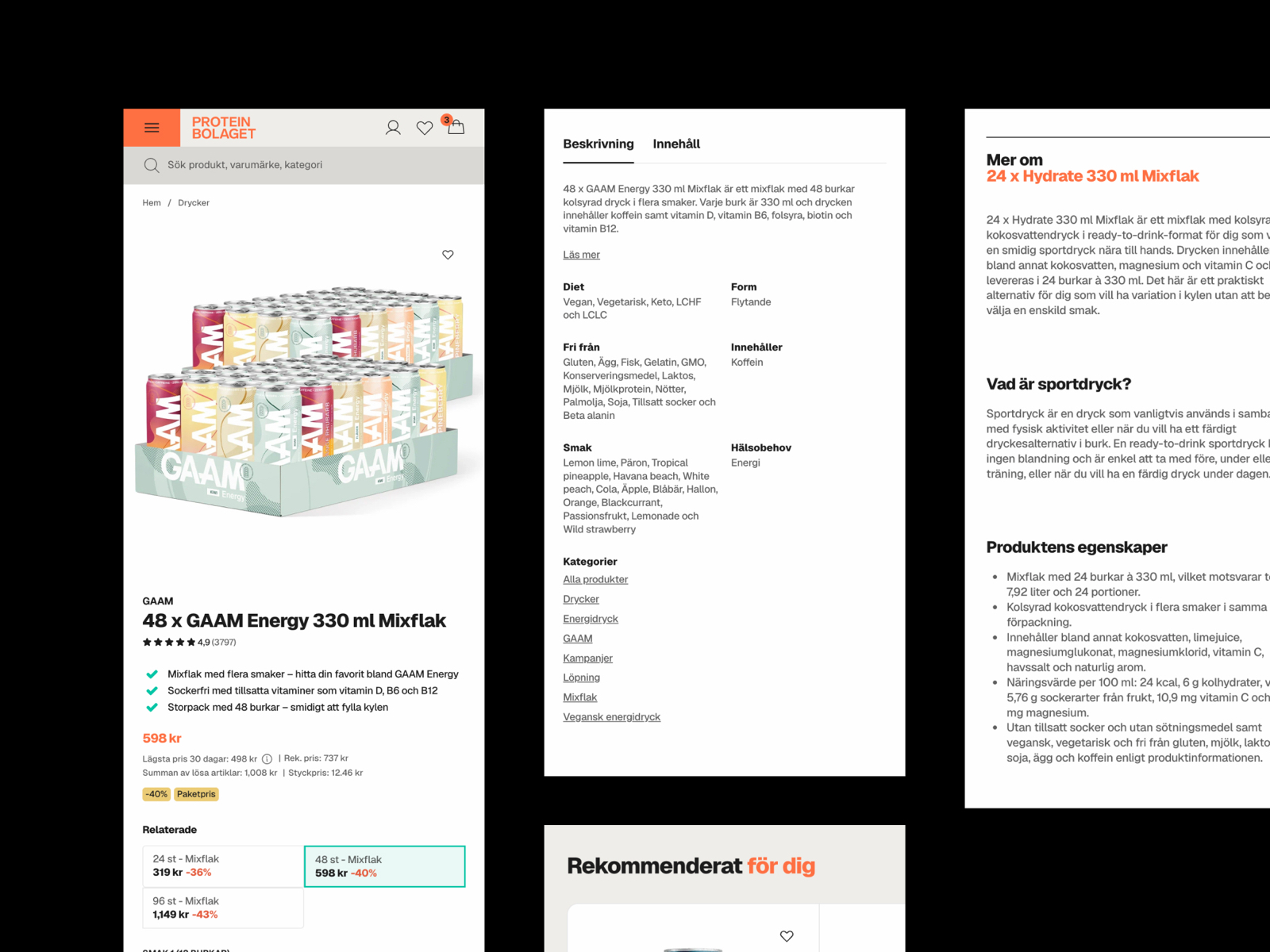 Bundles with infinite product options