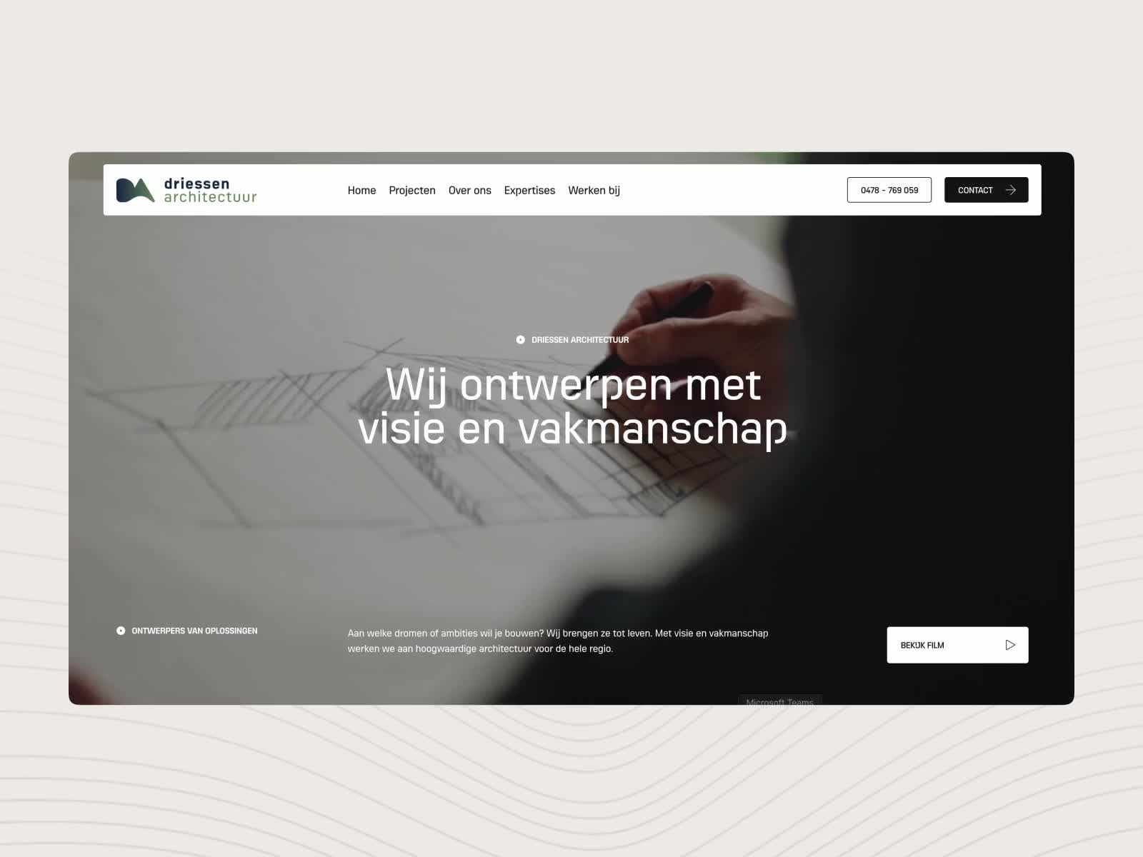 Driessen Architectuur - Video player