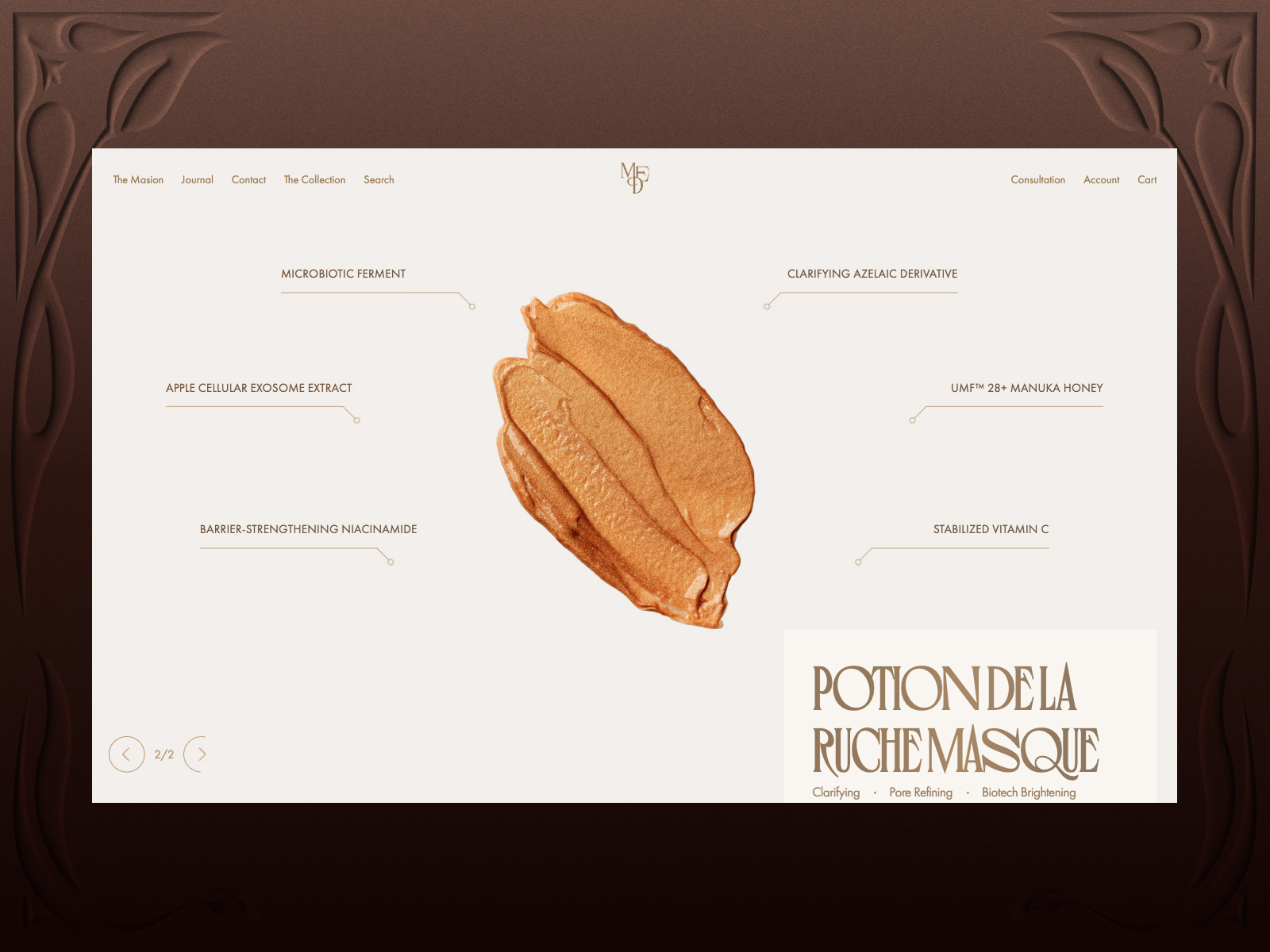 Product Page Ingredients