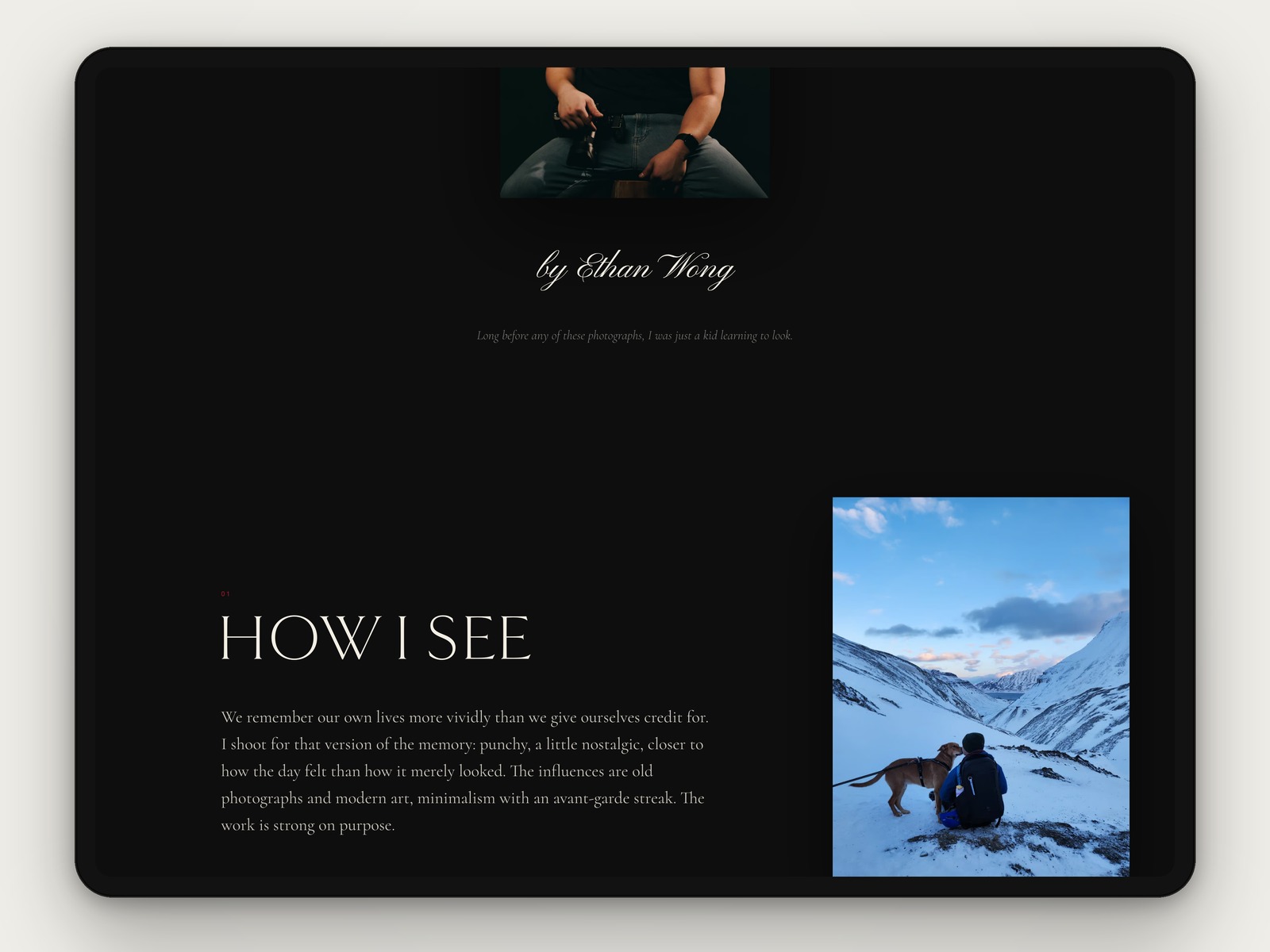 About, an editorial type system in three faces
