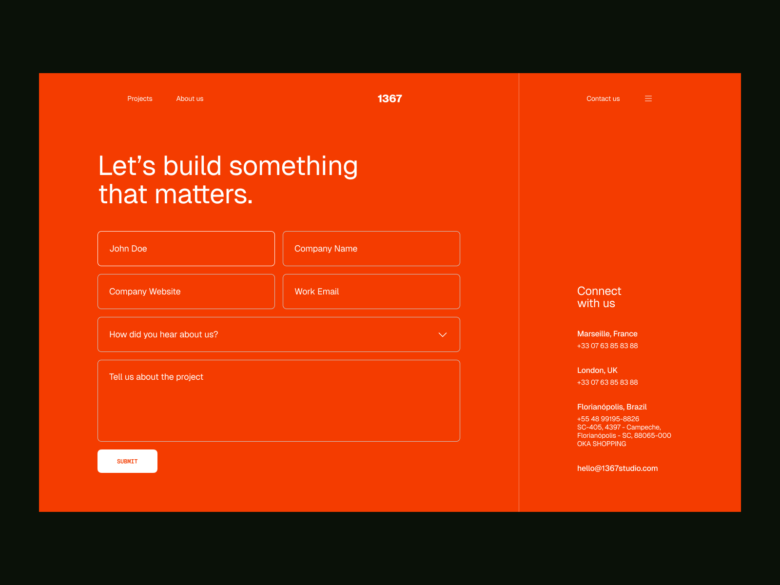 Contact Page