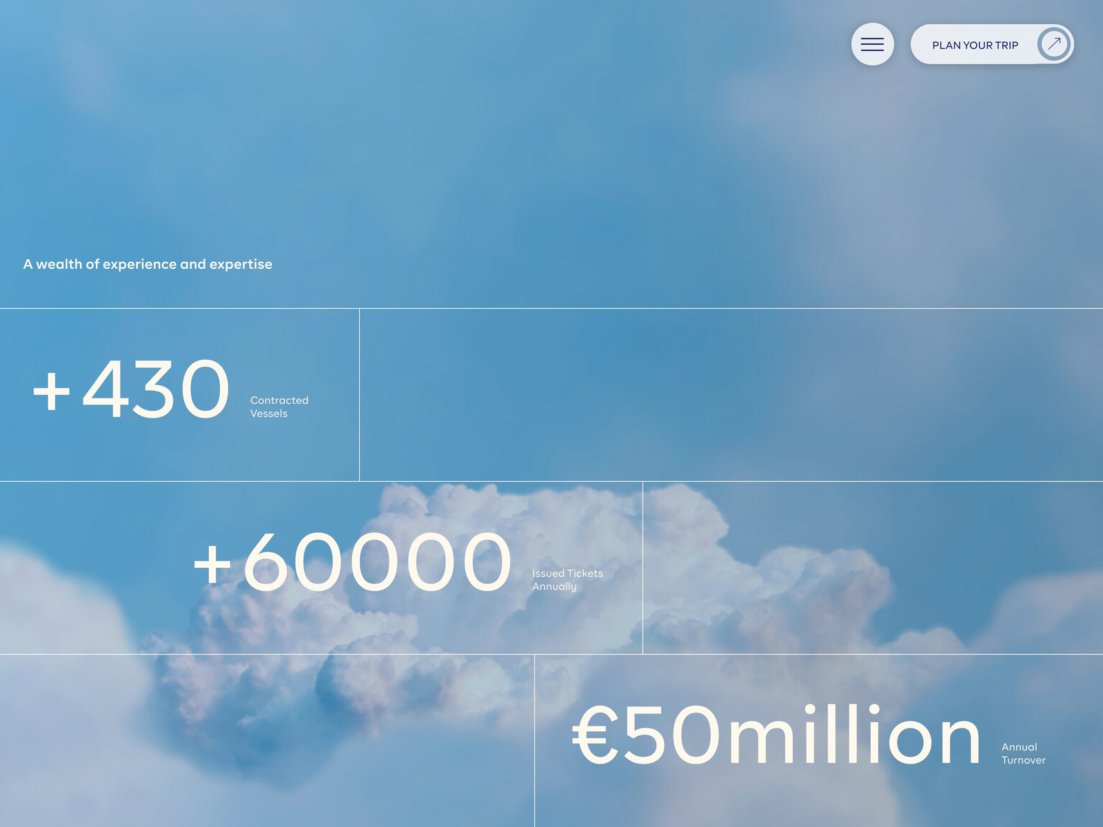 Animated About Section on Homepage