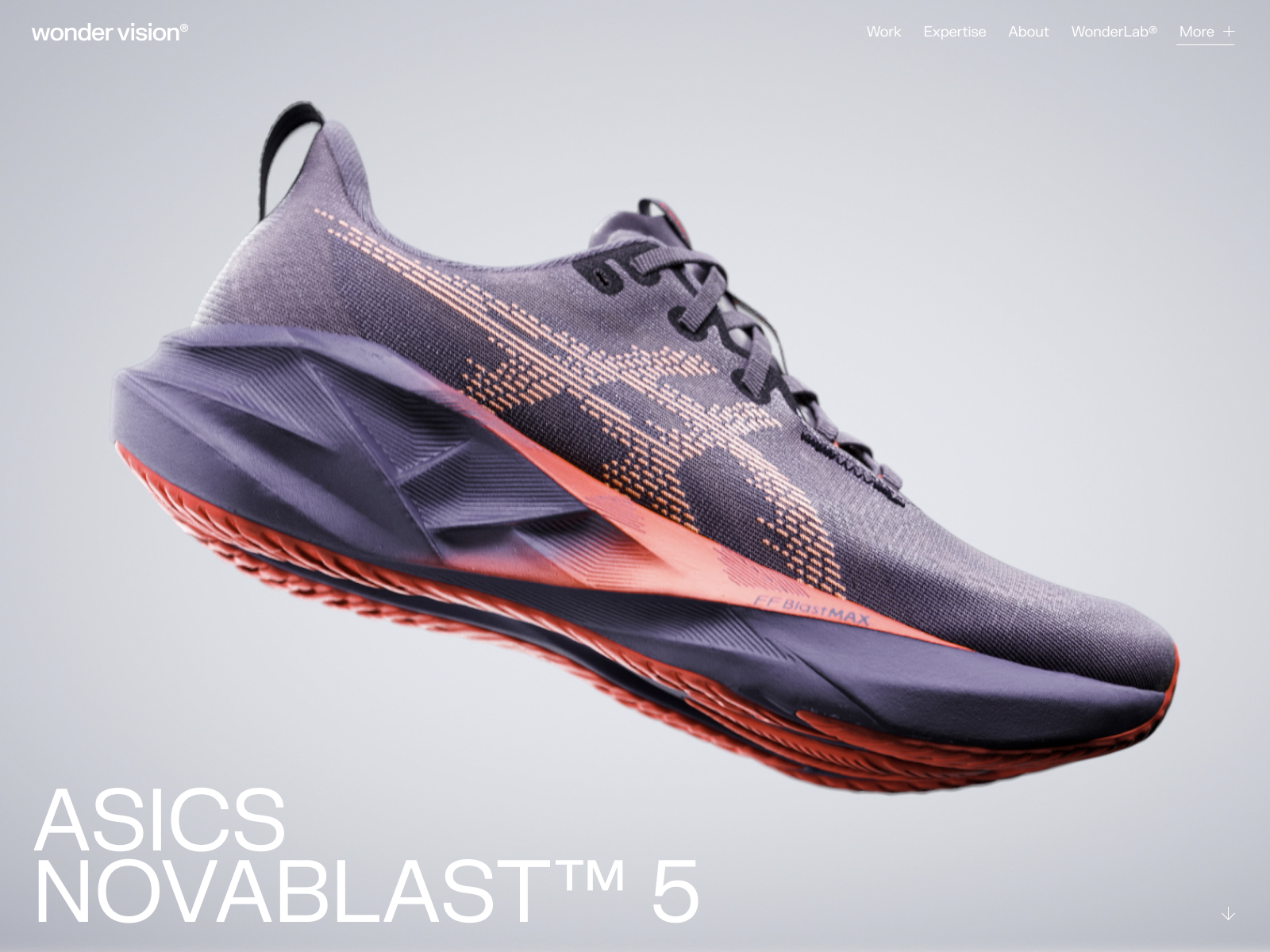 ASICS NOVABLAST™ 5 CGI Project Case Study...