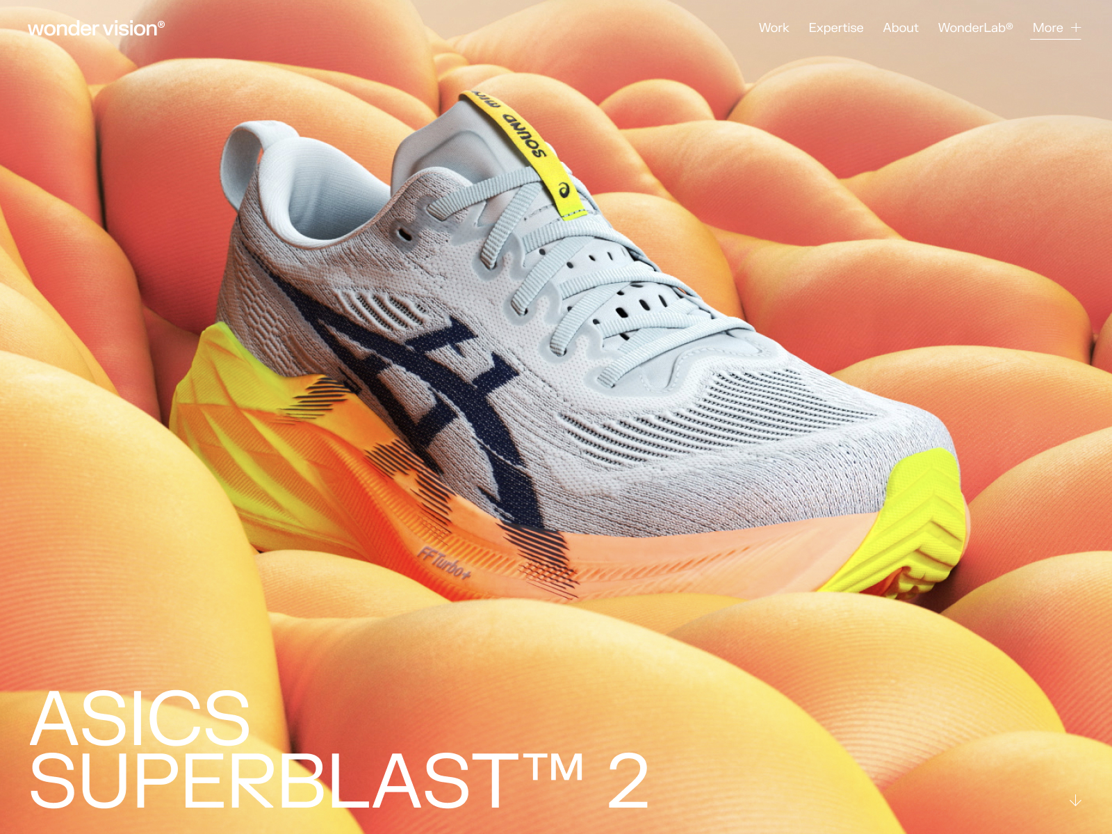 ASICS SUPERBLAST™ 2 CGI Project Case Study...