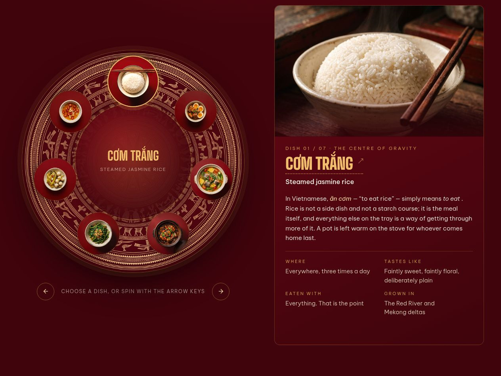 The Đông Sơn Drum - Spinnable Seven-Dish...