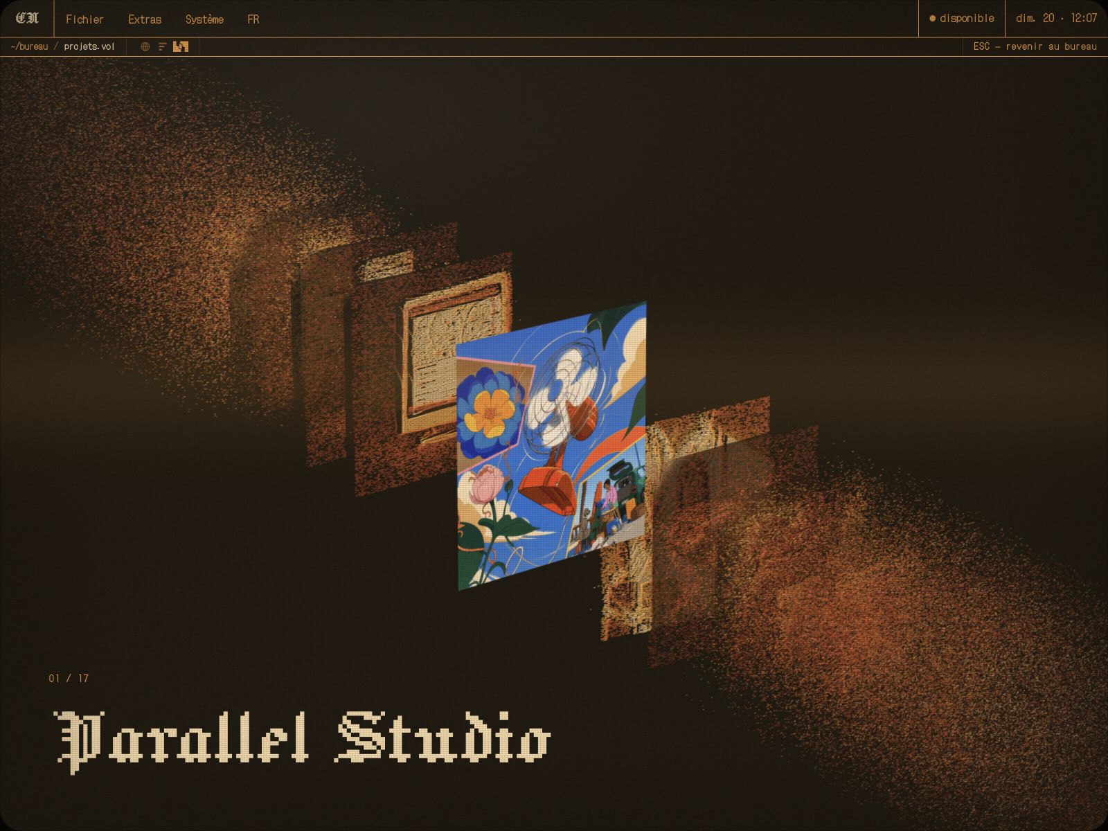 EddyOS — Interactive project gallery