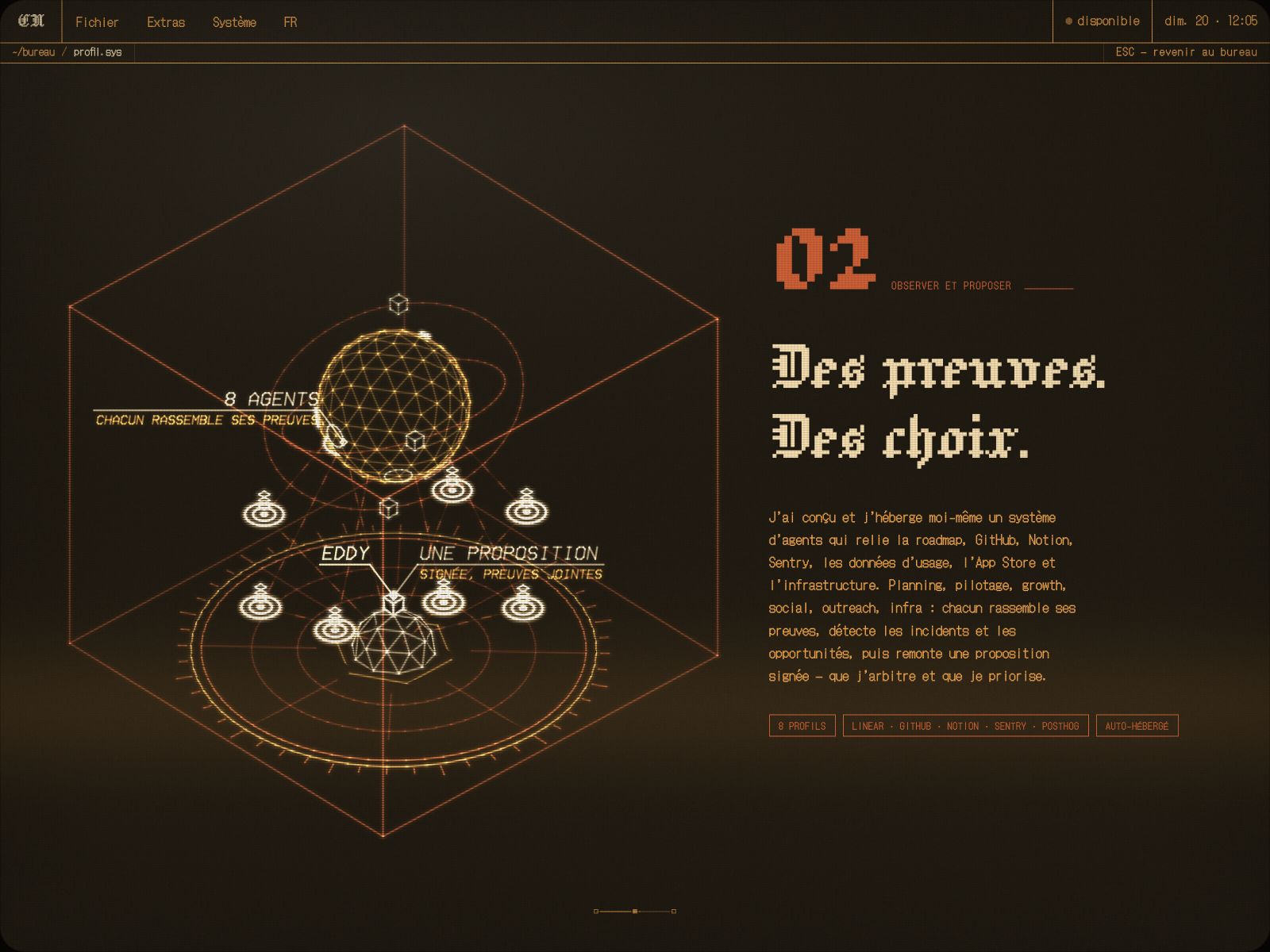 EddyOS — WebGL scenes