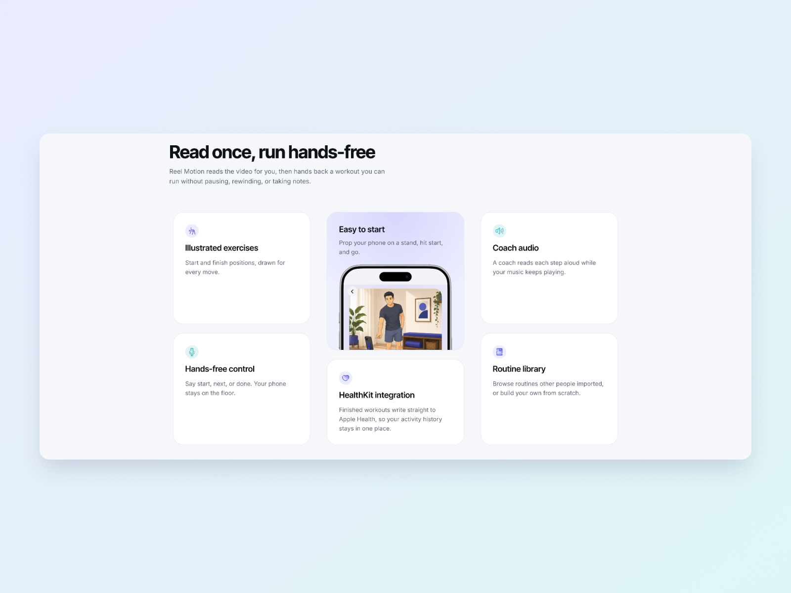 Feature bento grid