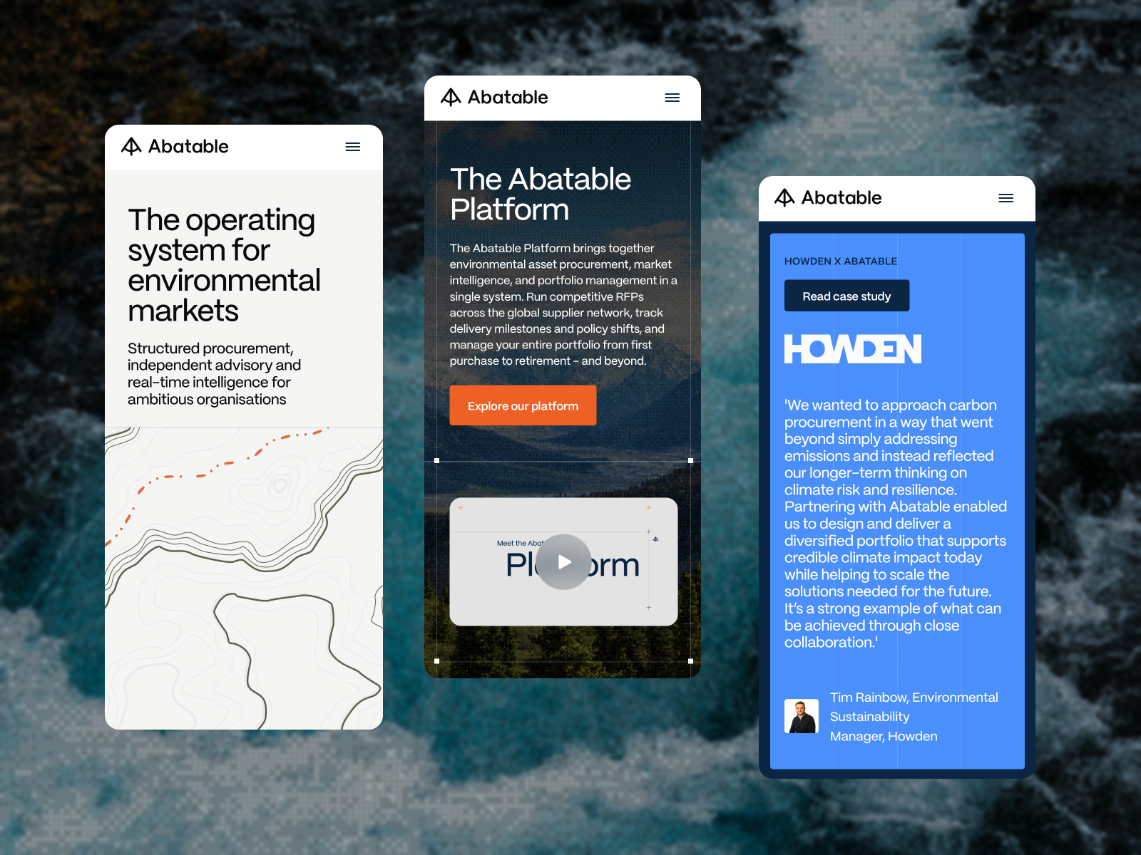 Mobile screens