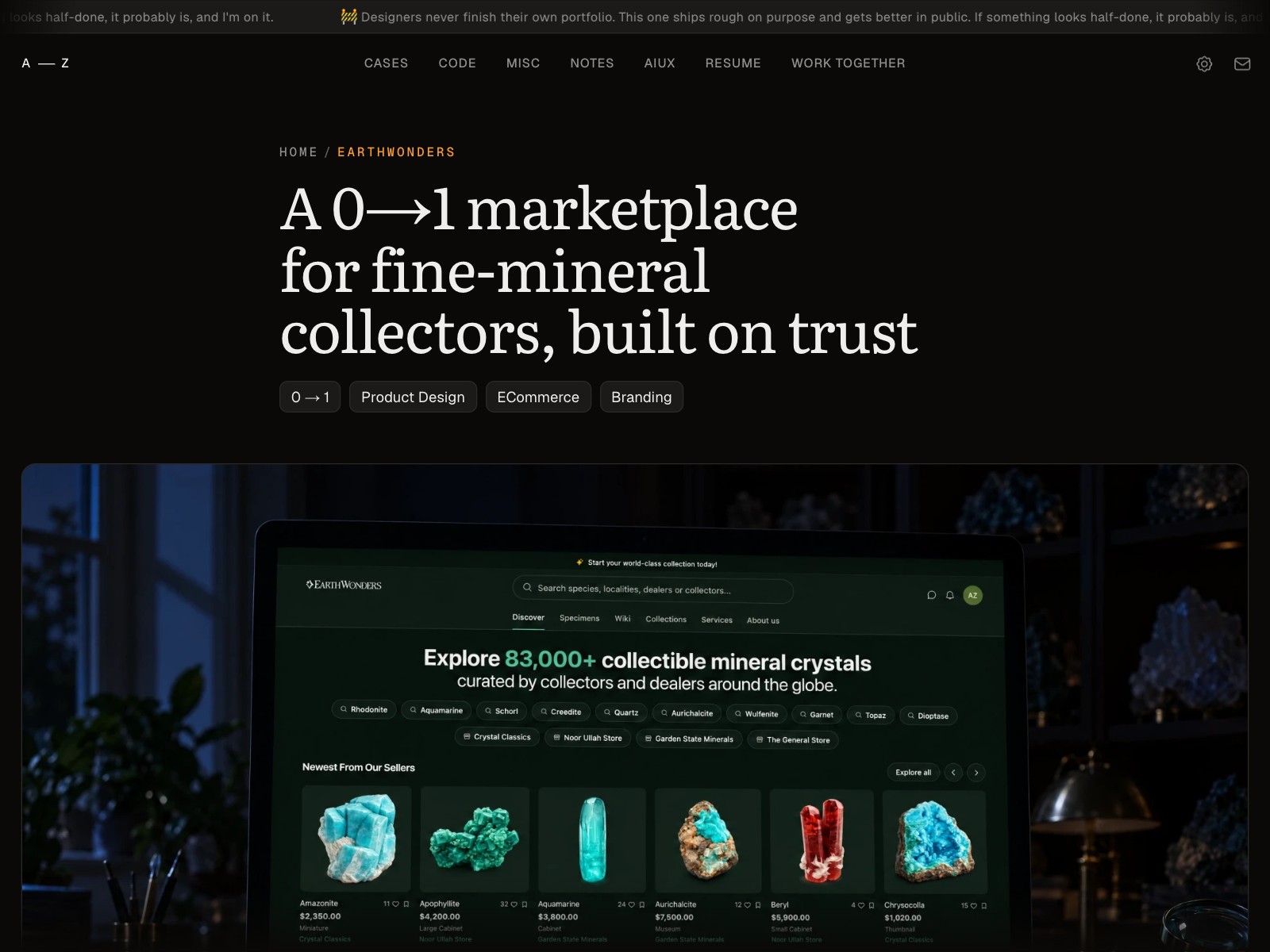 EarthWonders case study